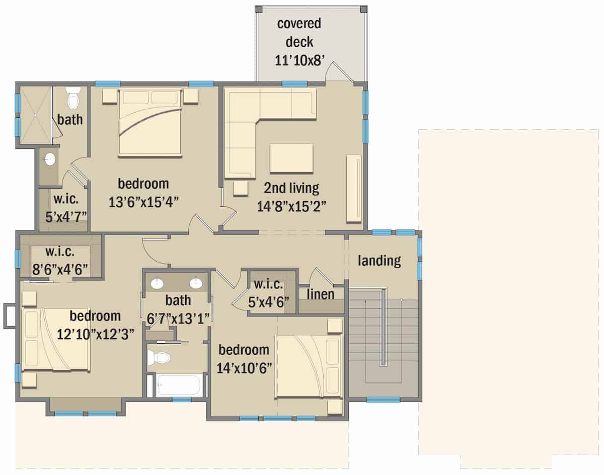 Floor Plan Upper Level
