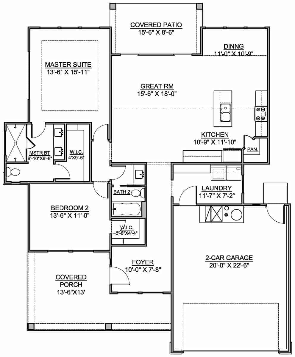 Floor Plan Main Level