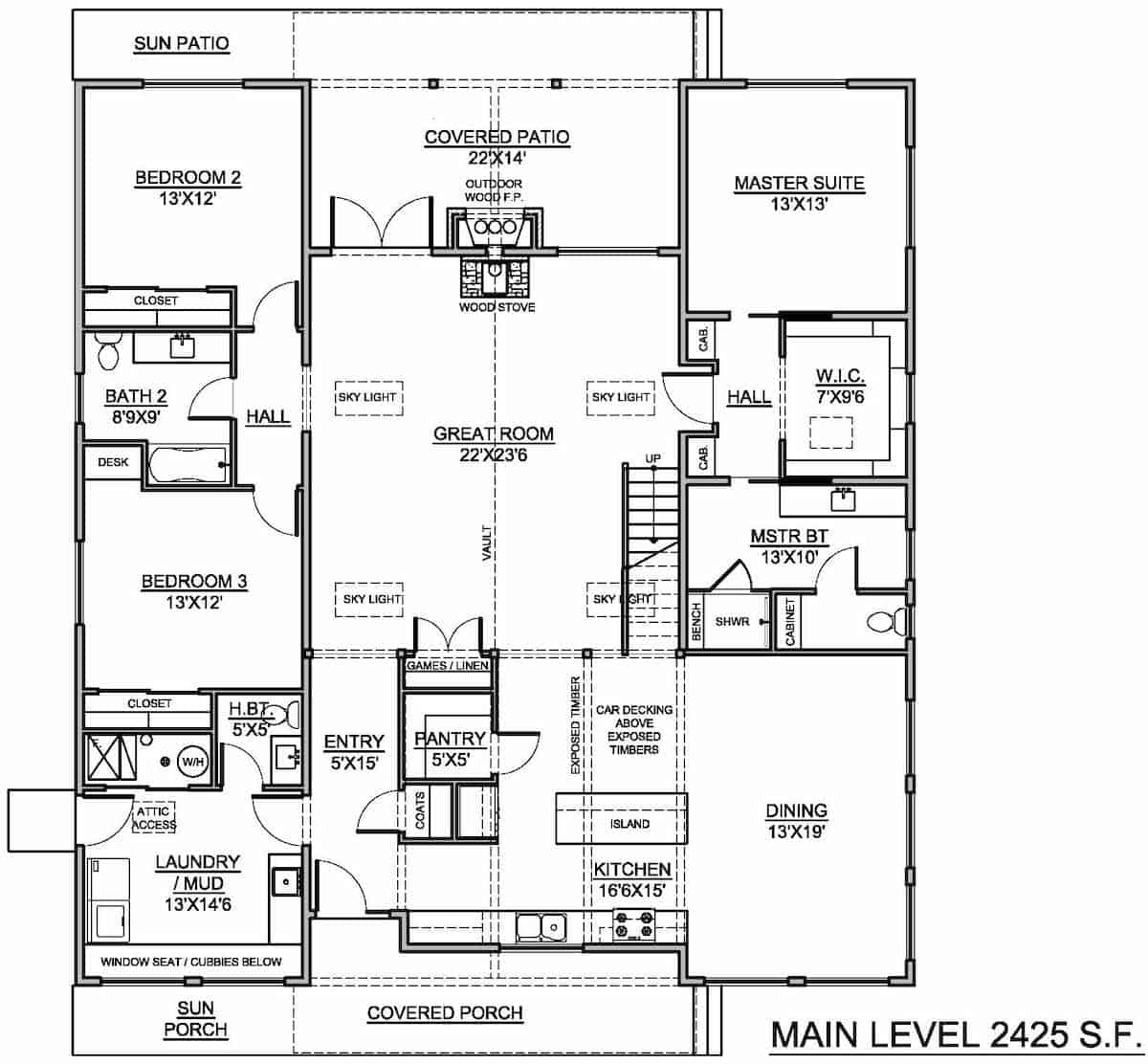 Floor Plan Main Level