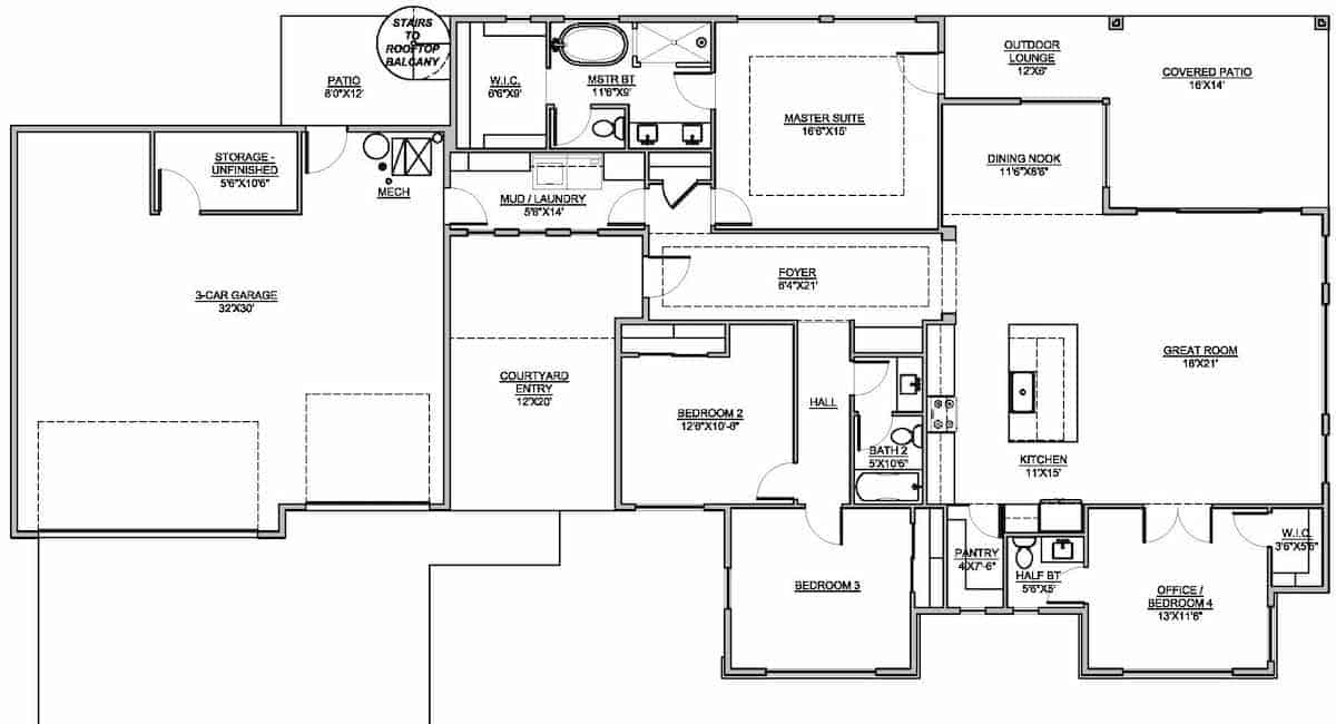 Floor Plan Main Level