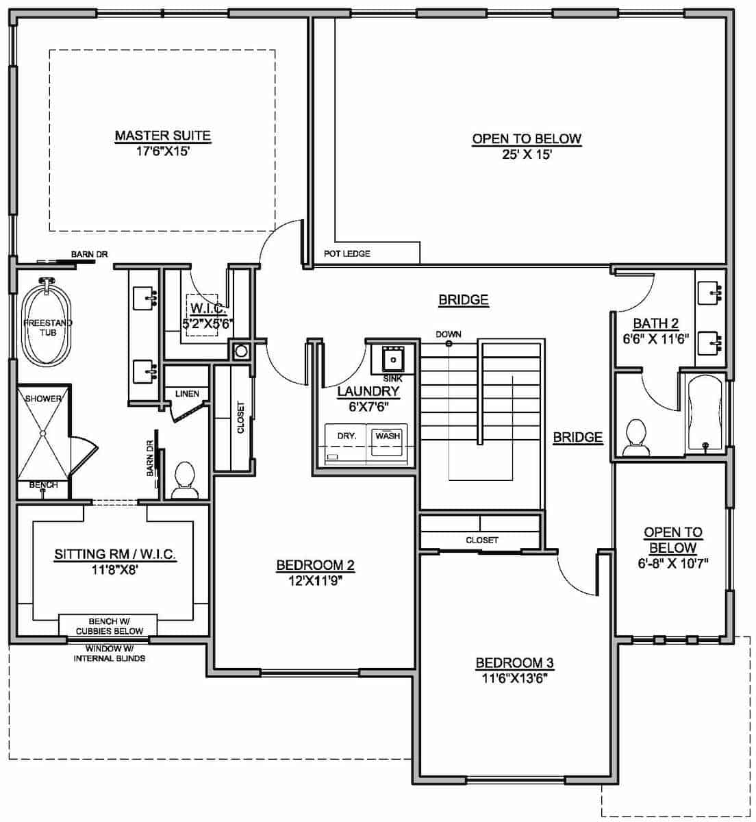 Floor Plan Upper Level