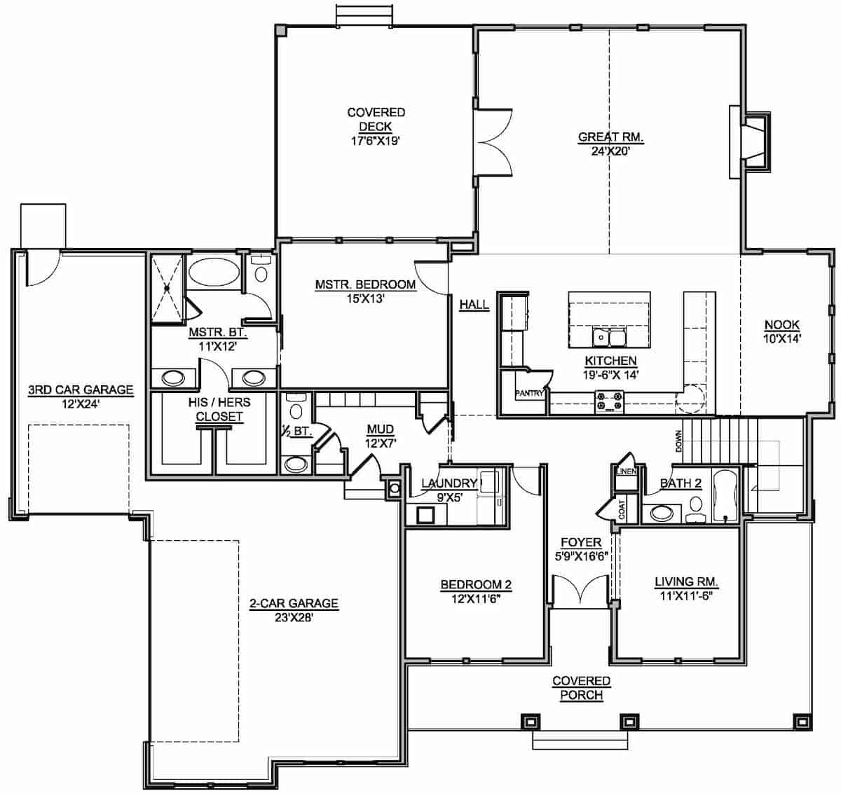 Floor Plan Main Level
