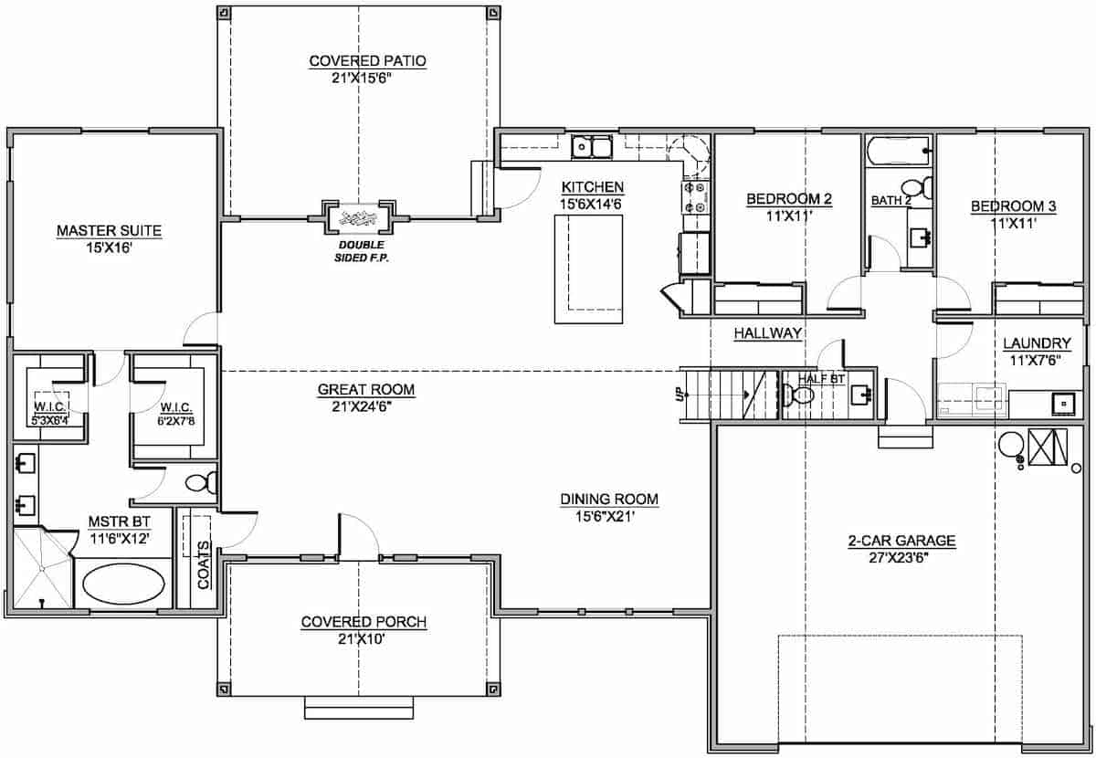 Floor Plan Main Level
