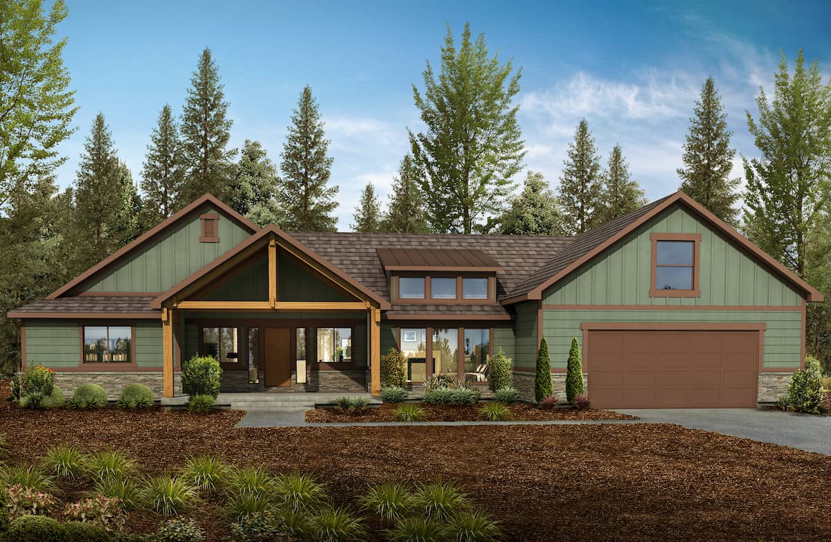 4-Bedroom, 2918 Sq Ft Country Home - Plan #208-1013 - Main Exterior