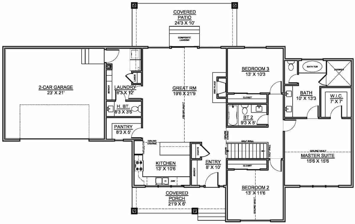 Floor Plan Main Level