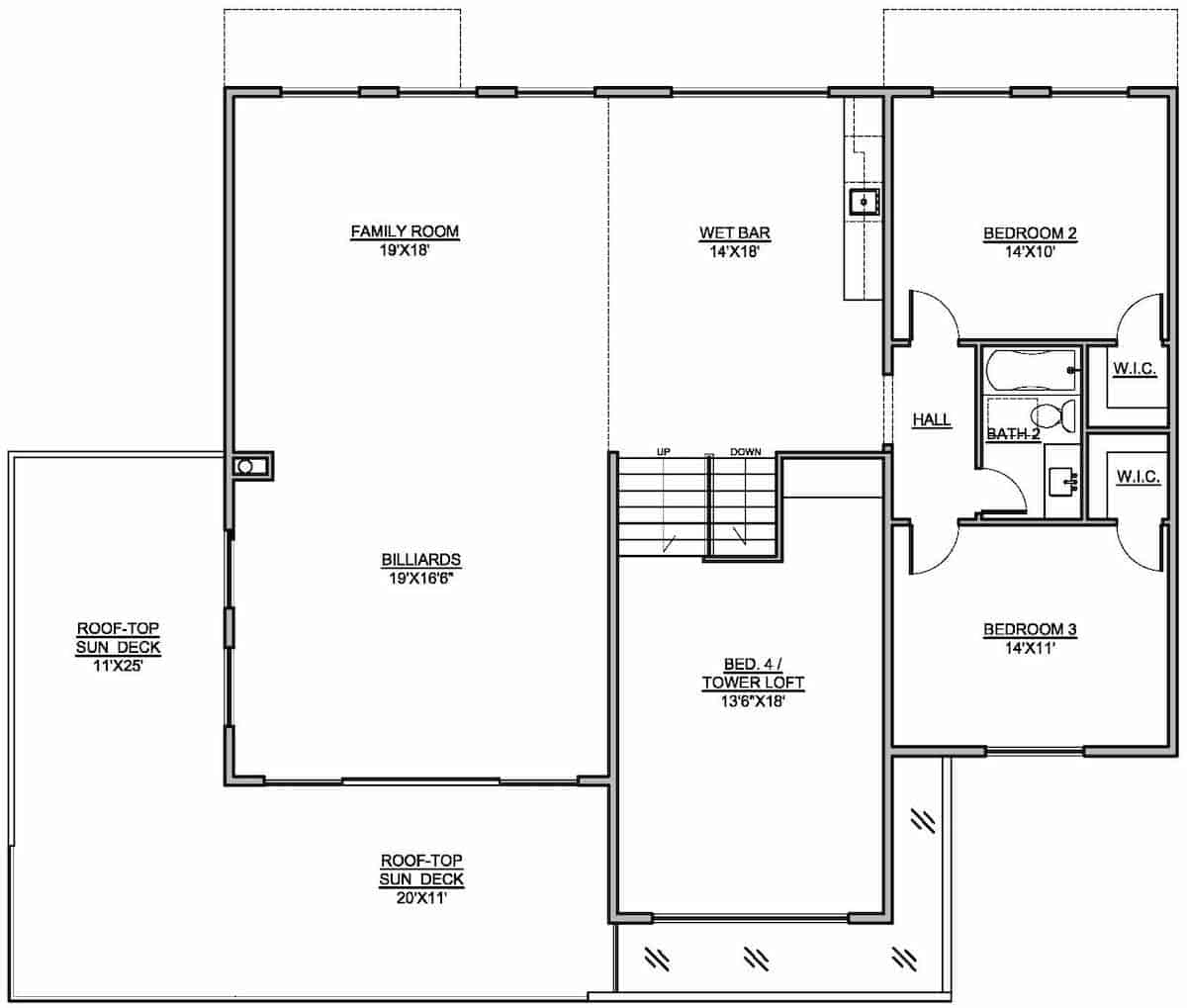 Floor Plan Upper Level