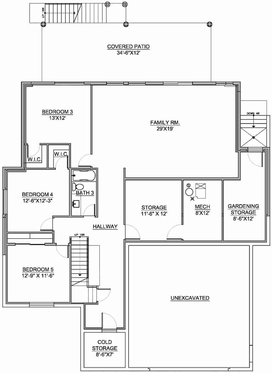 Floor Plan Basement