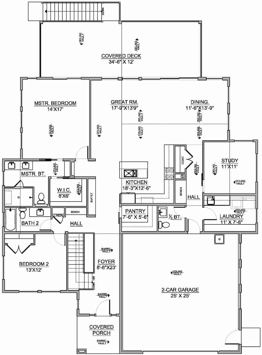 Floor Plan Main Level
