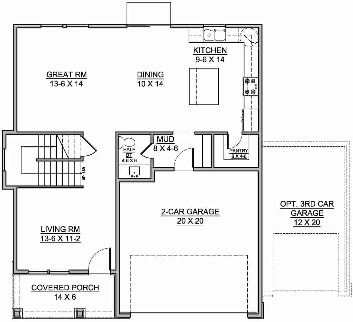 Floor Plan Main Level