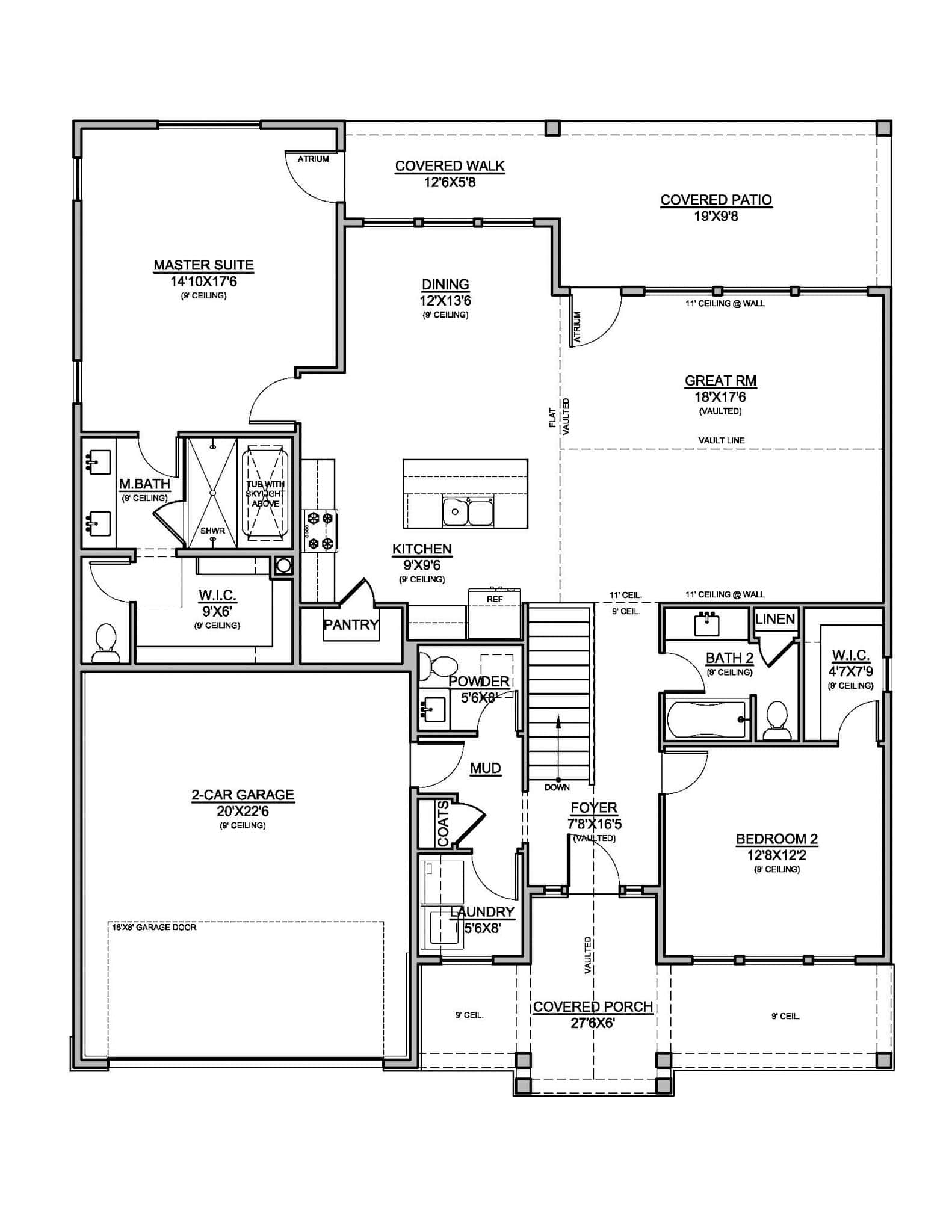 Floor Plan First Story