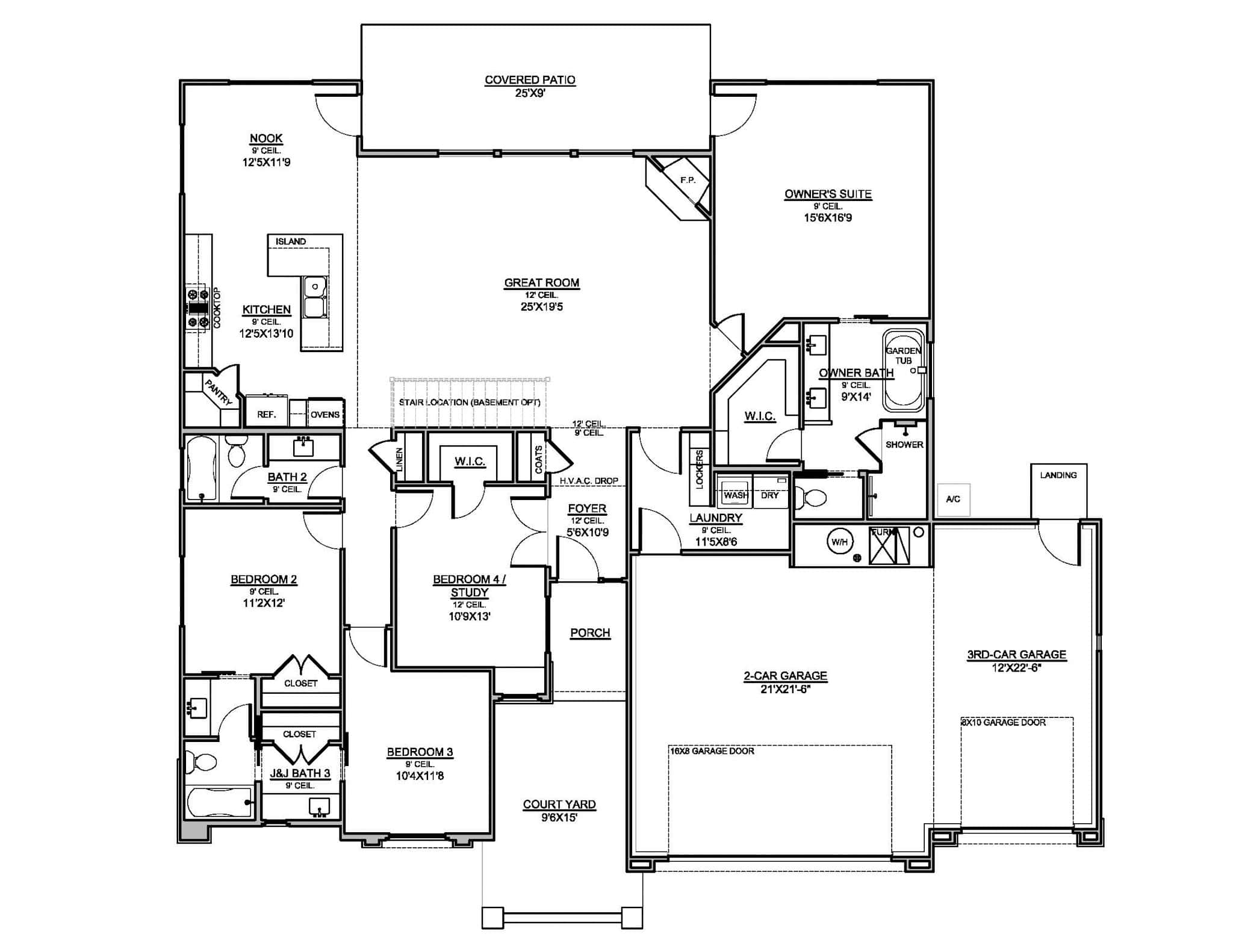 Floor Plan First Story