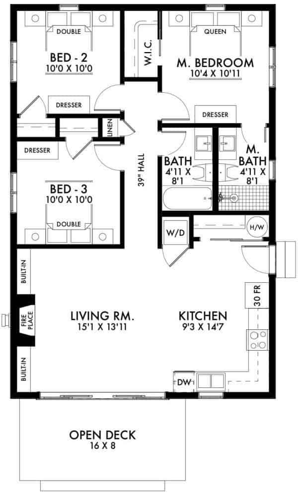 Floor Plan Main Level