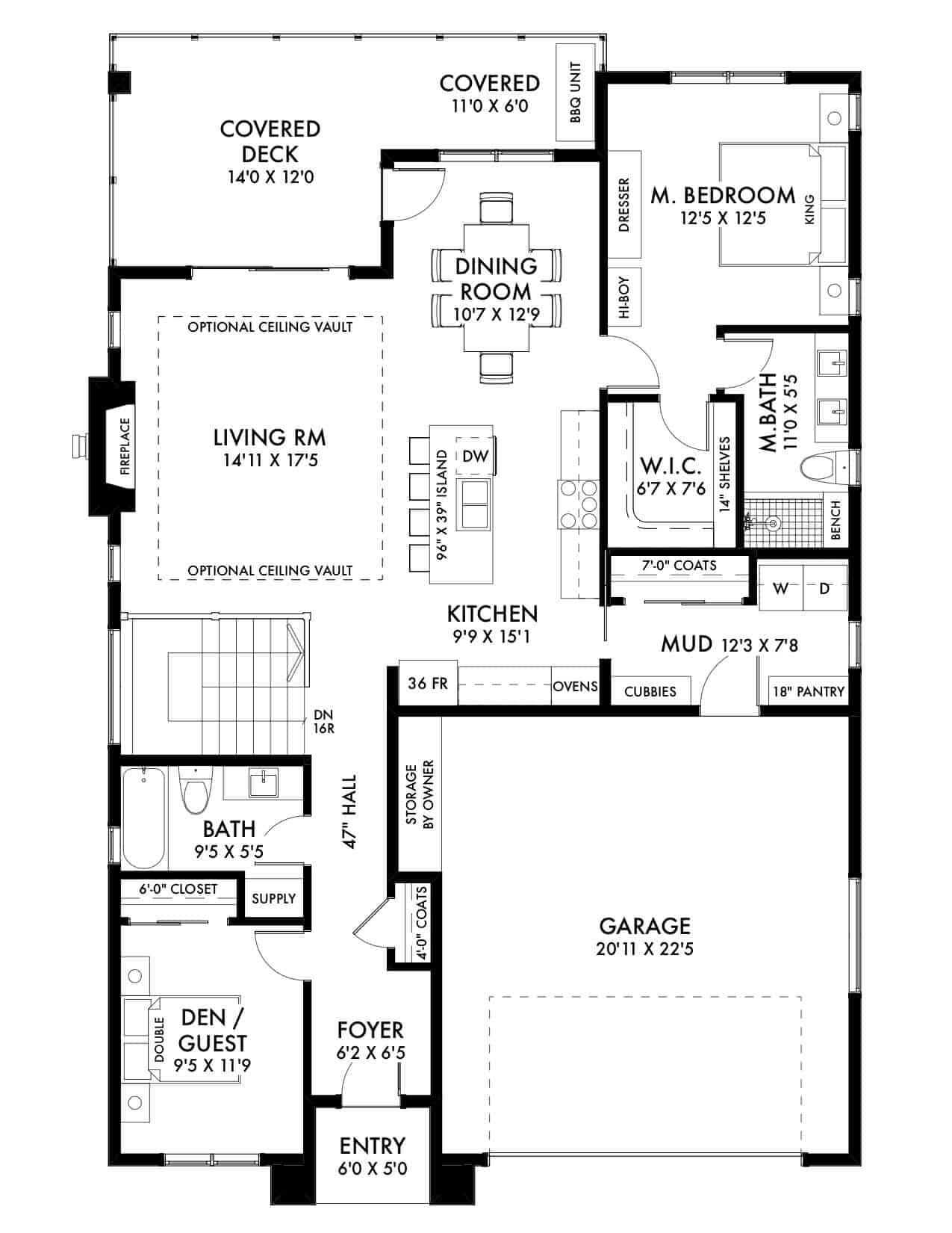 Floor Plan Main Level