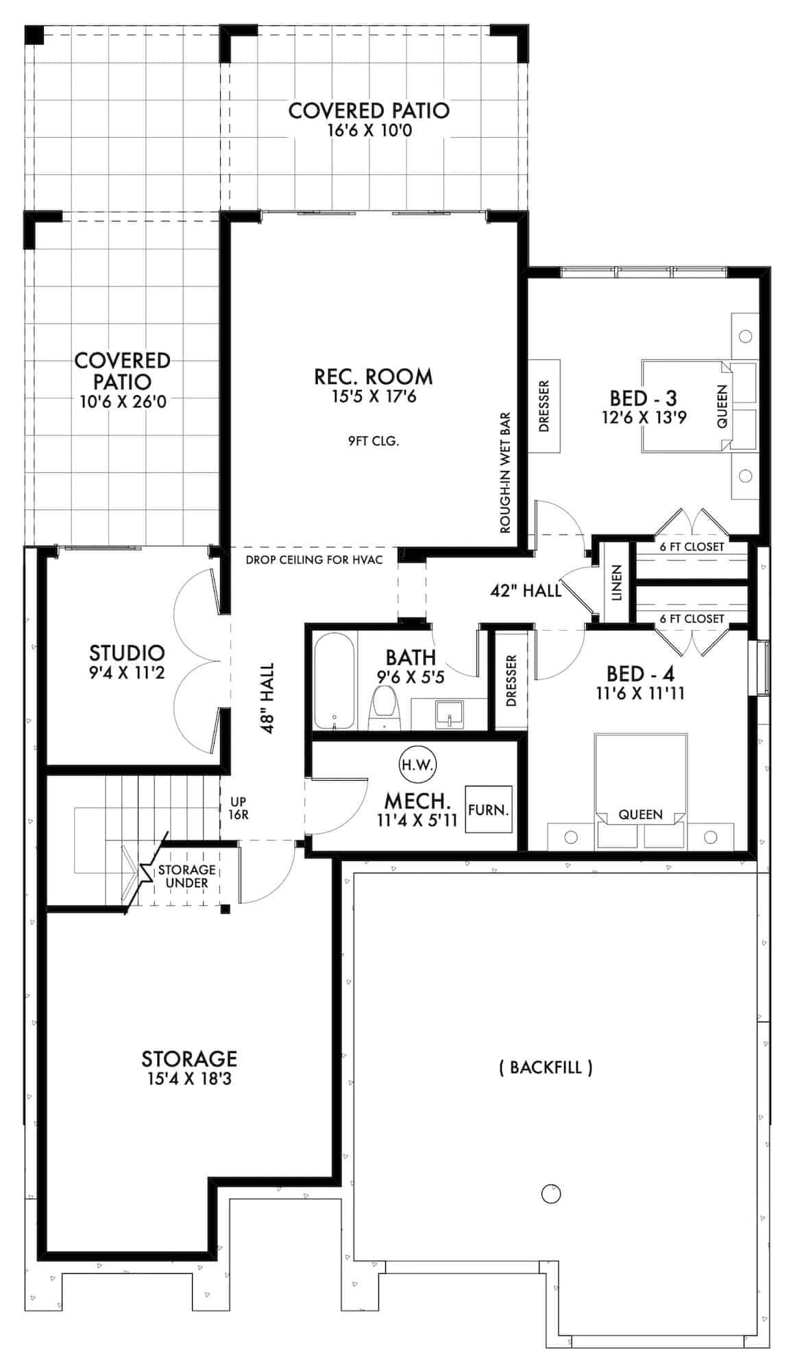 Basement Option Layout