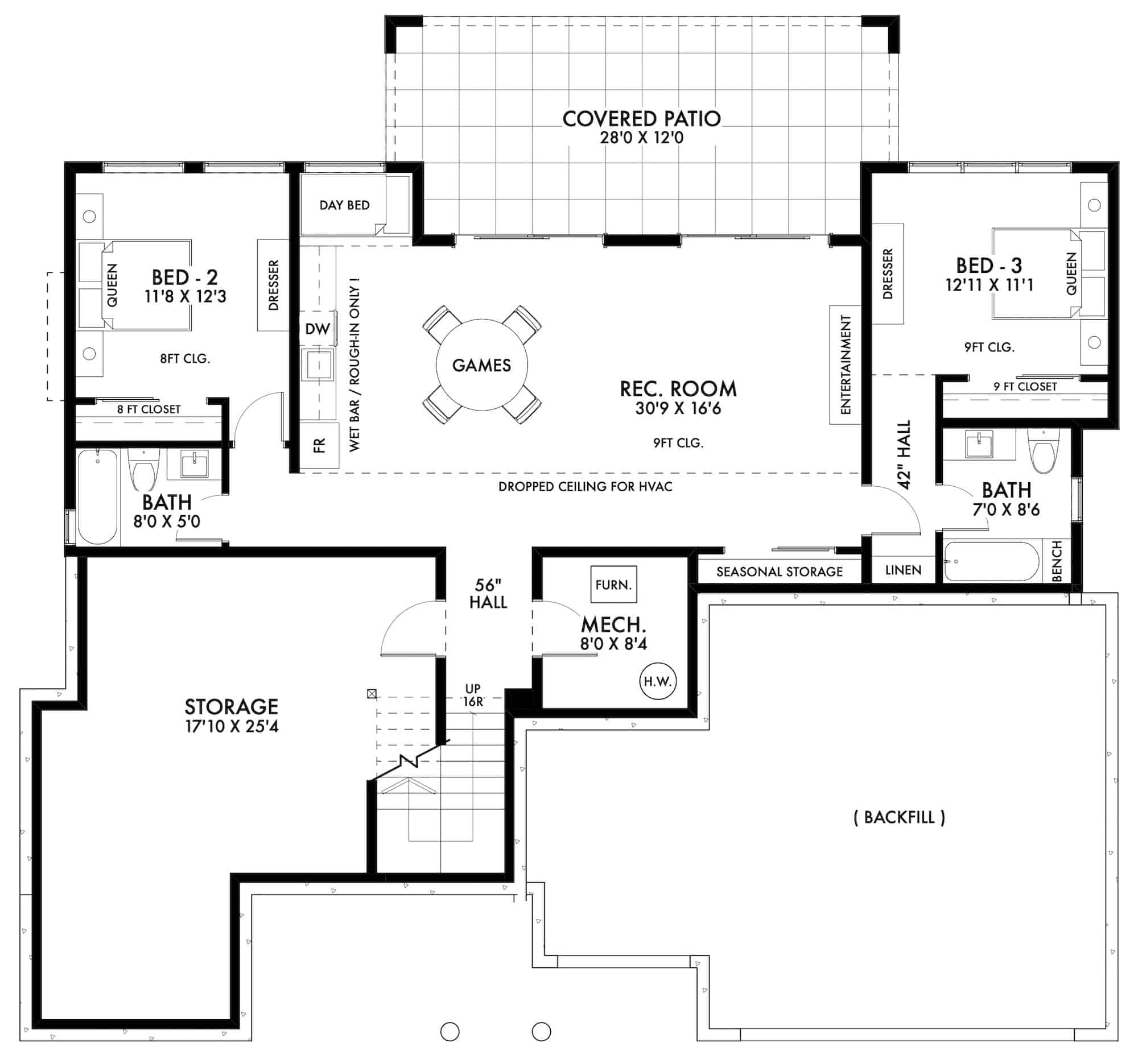 Basement Option Layout