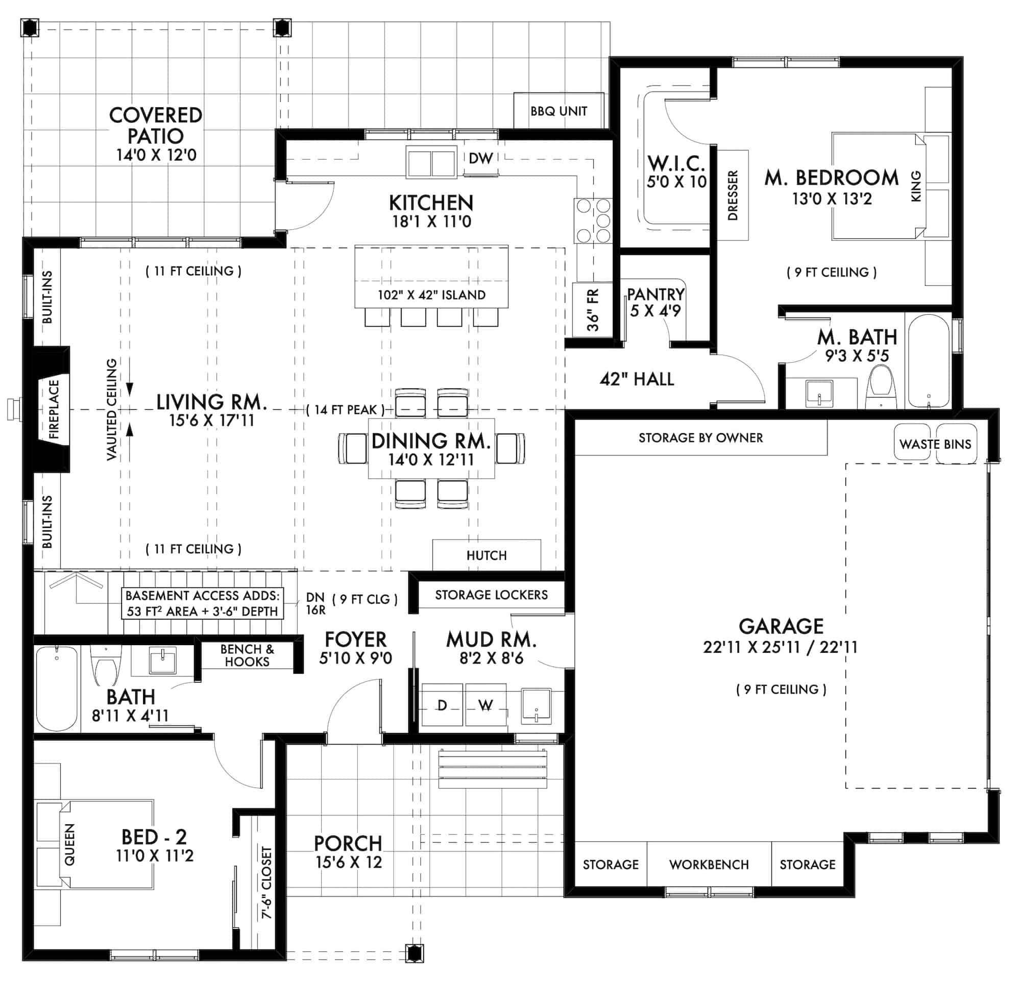 Basement Option Stair Location