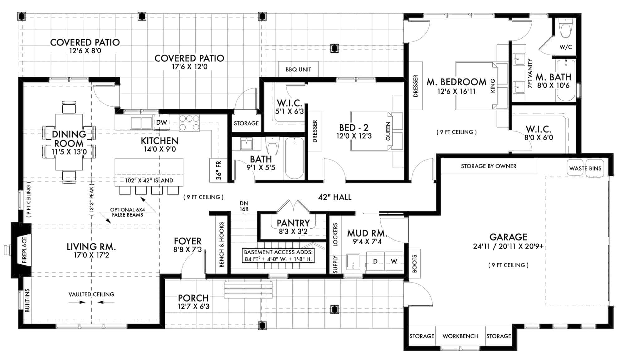Basement Option Stair Location