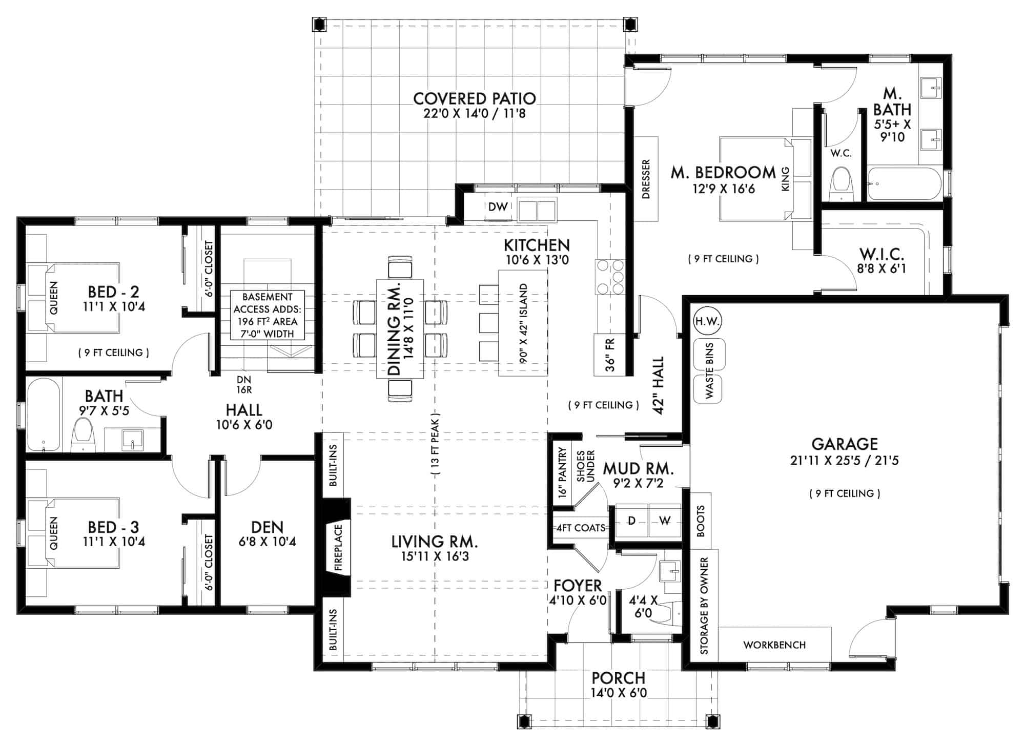 Basement Option Stair Location