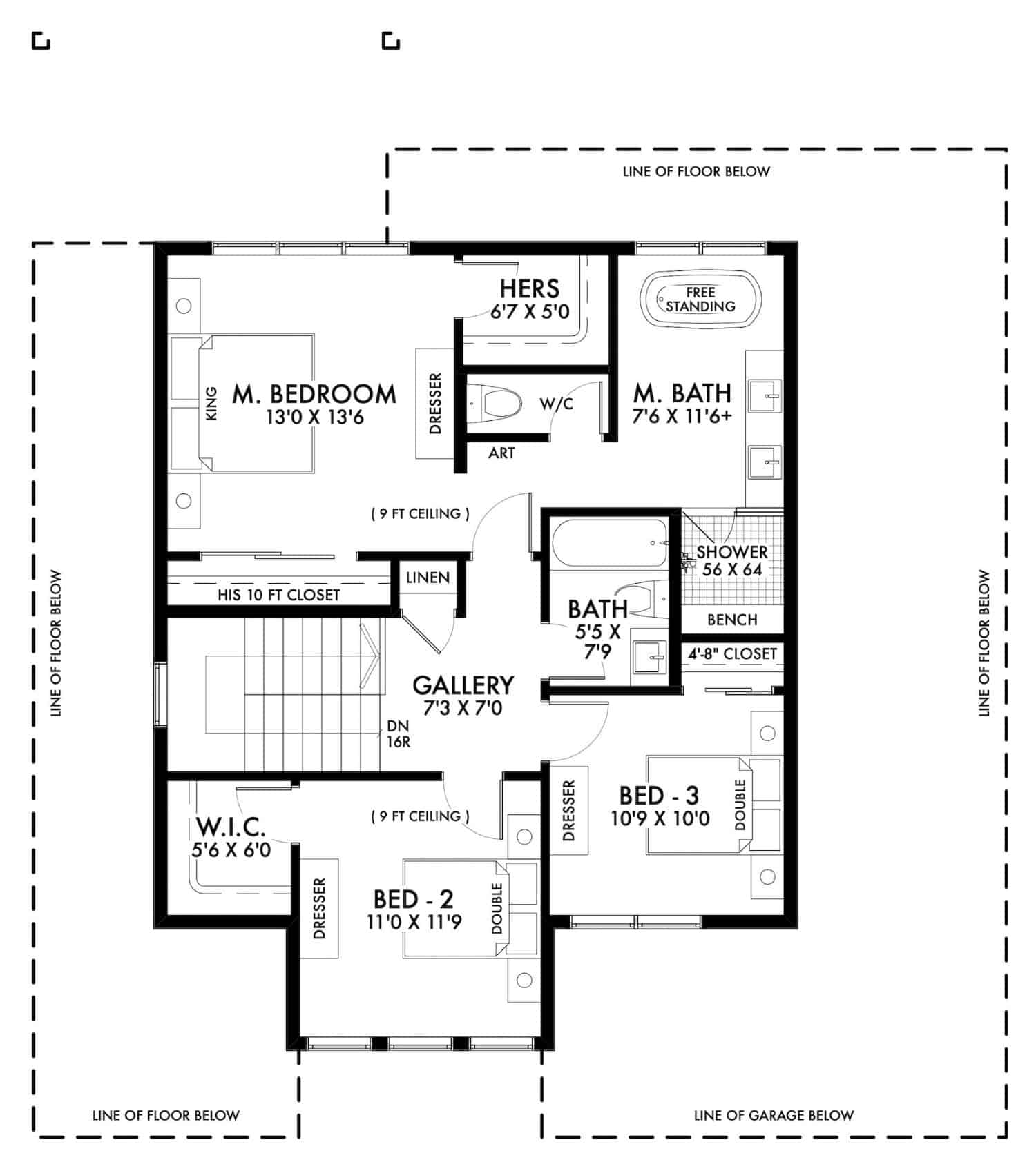 Floor Plan Second Story