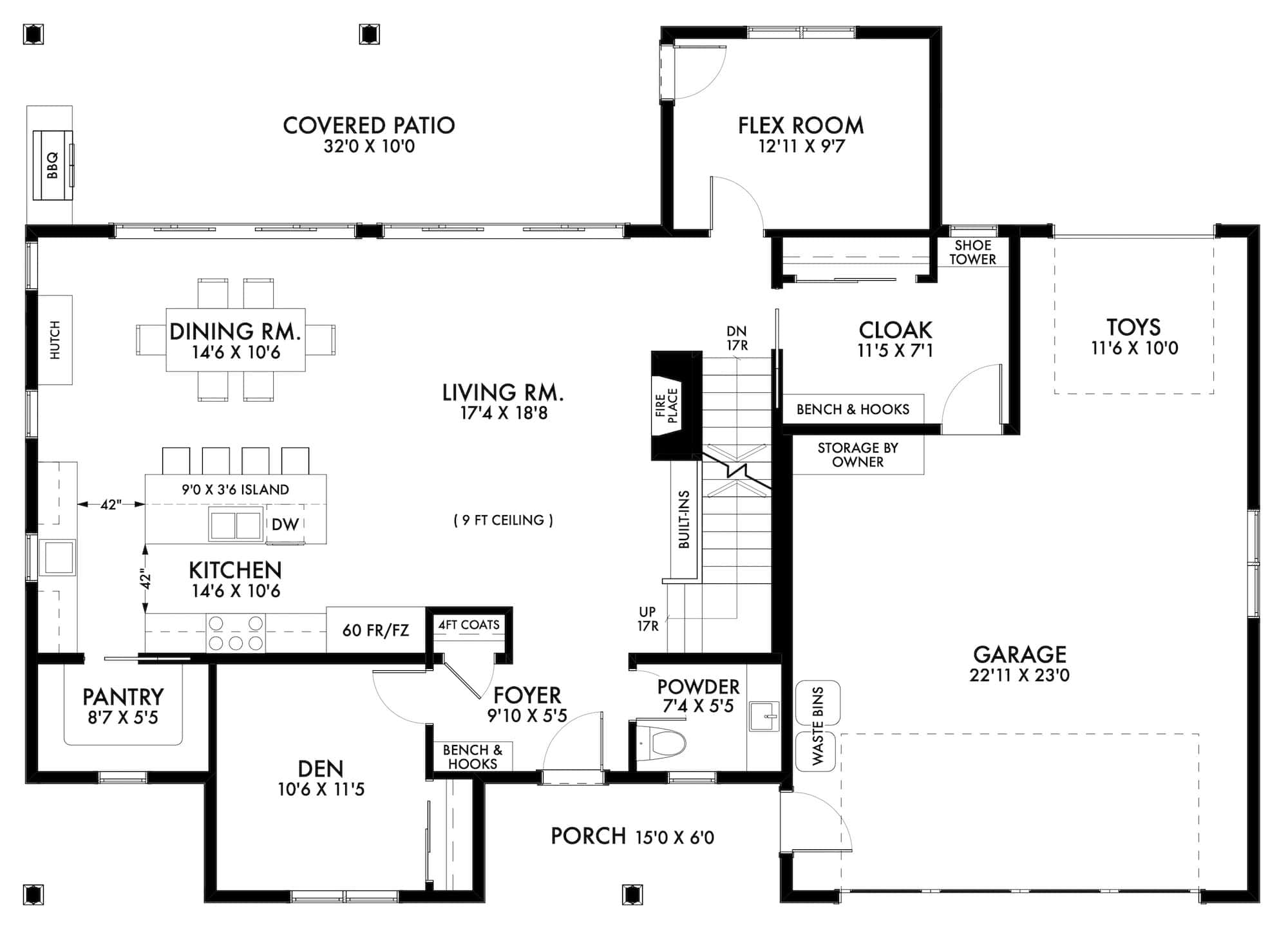 Floor Plan First Story