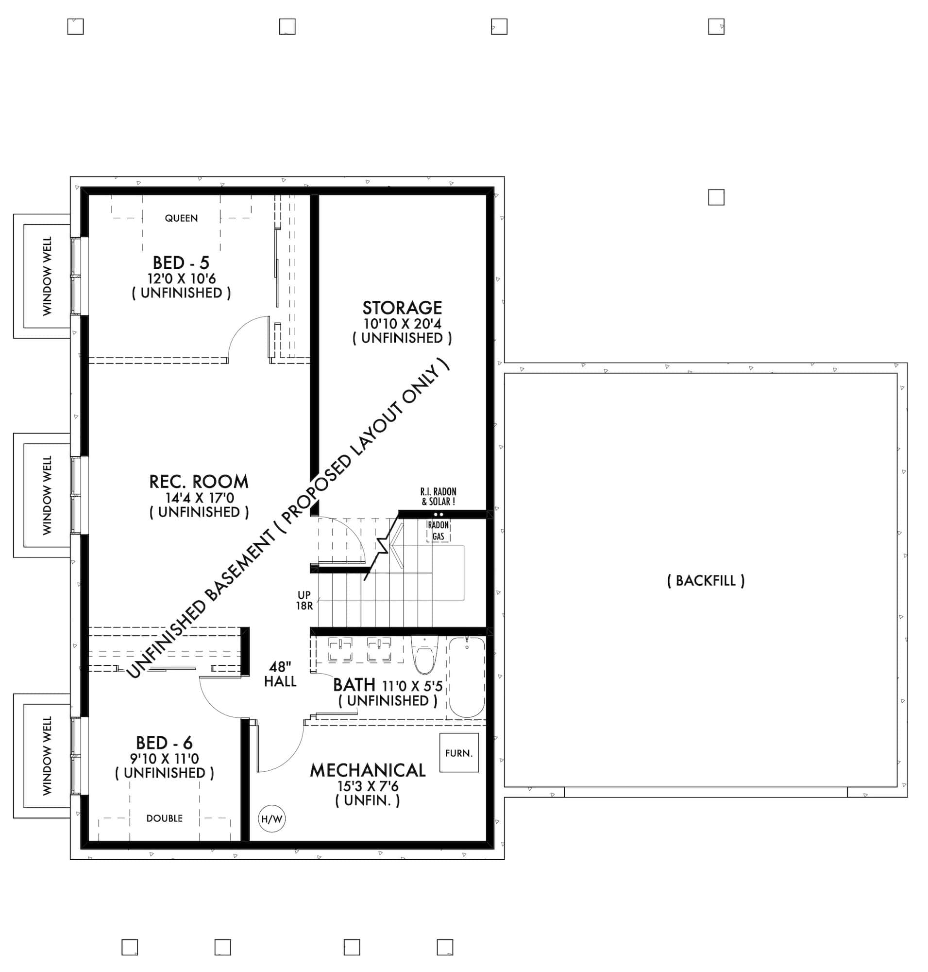 Basement Option Layout