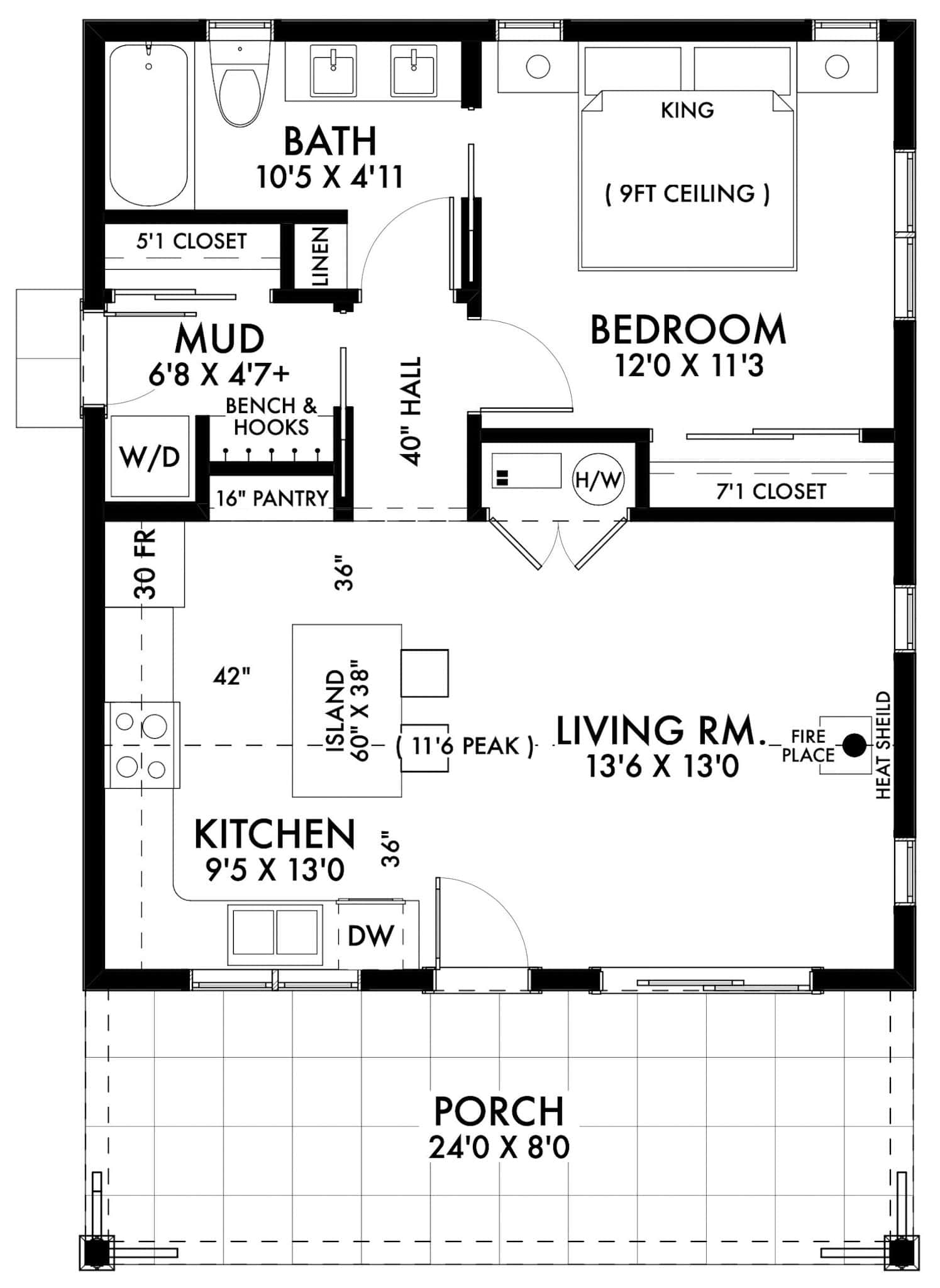 Floor Plan First Story