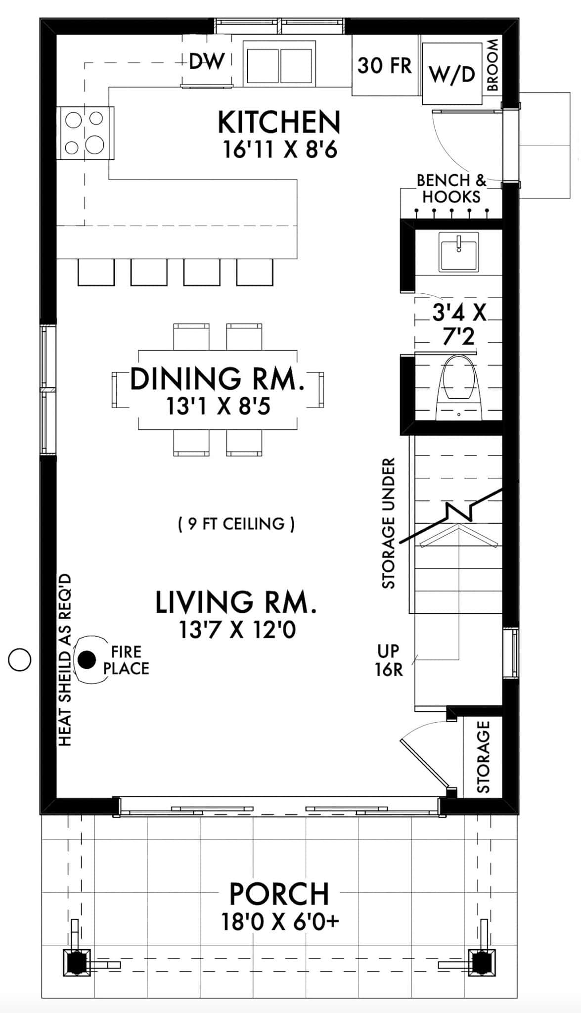 Floor Plan First Story