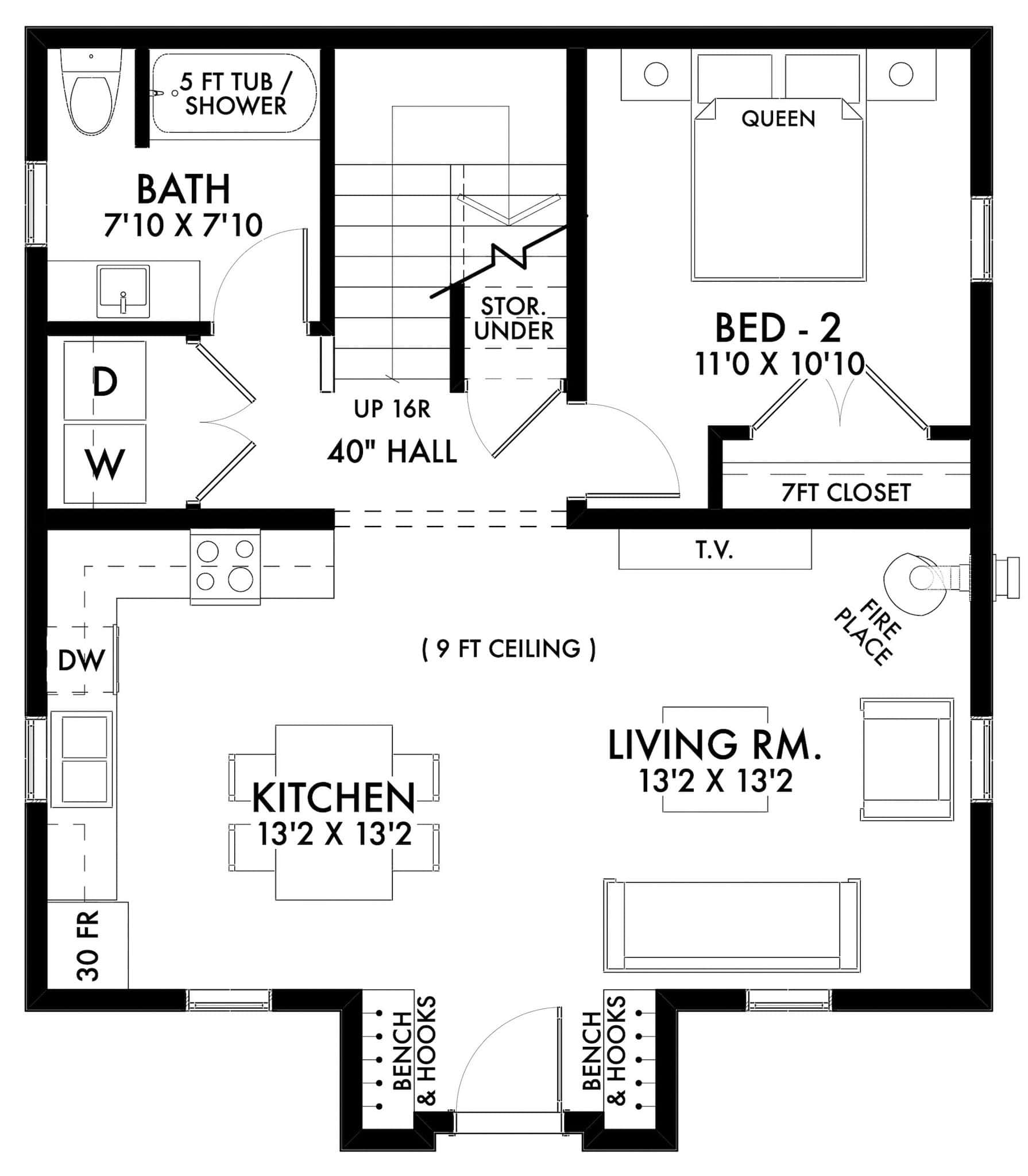 Floor Plan First Story