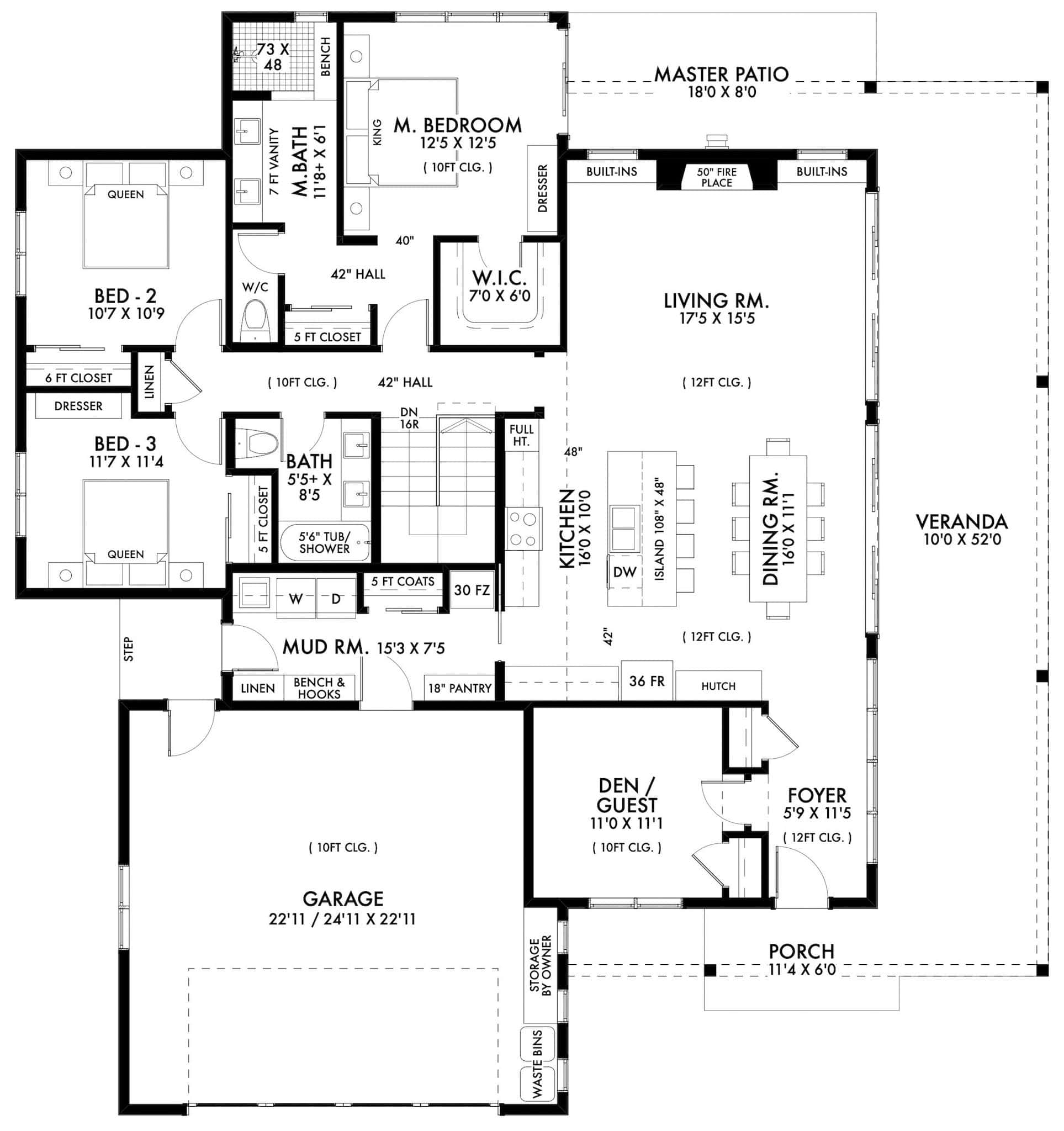 Basement Option Stair Location