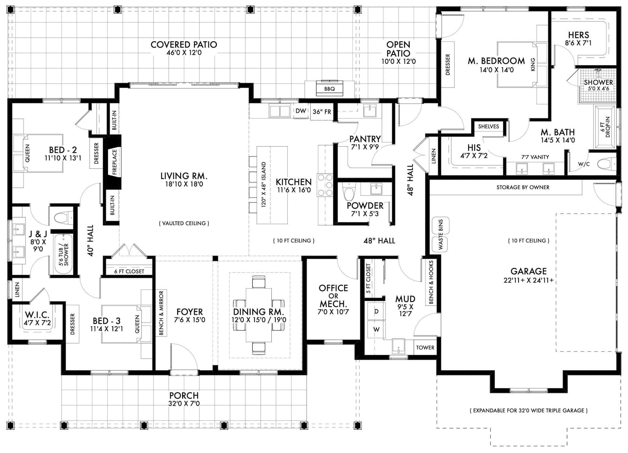 Floor Plan First Story