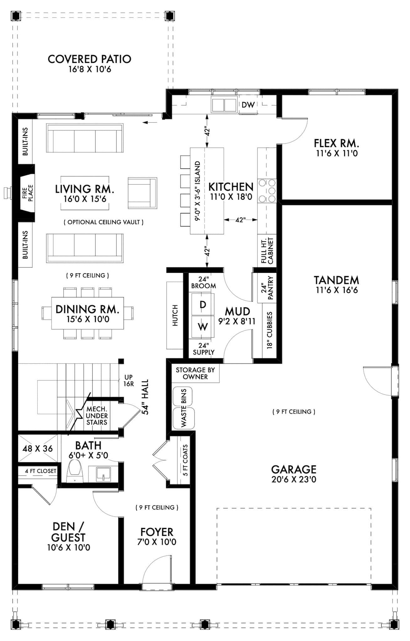 Floor Plan First Story