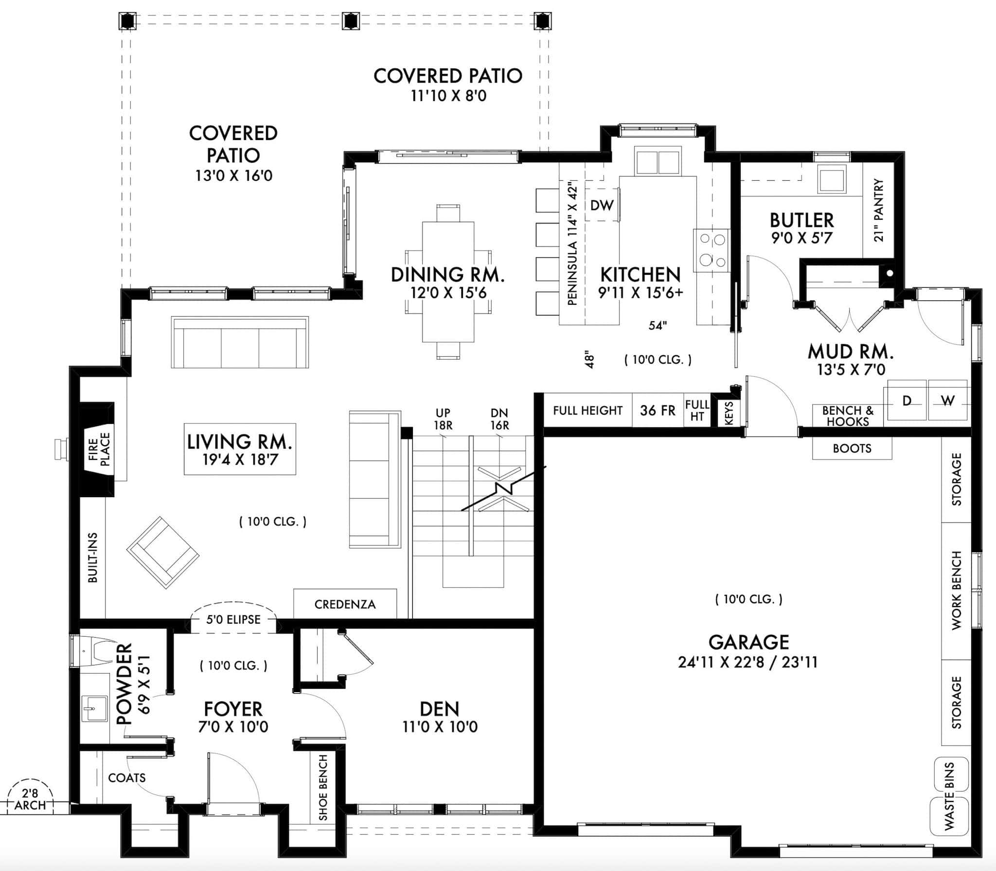 Floor Plan First Story