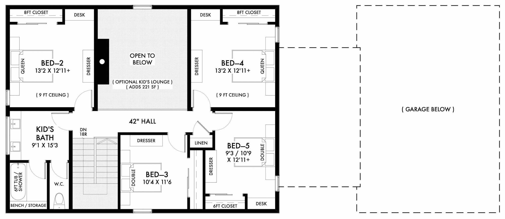 Floor Plan Second Story