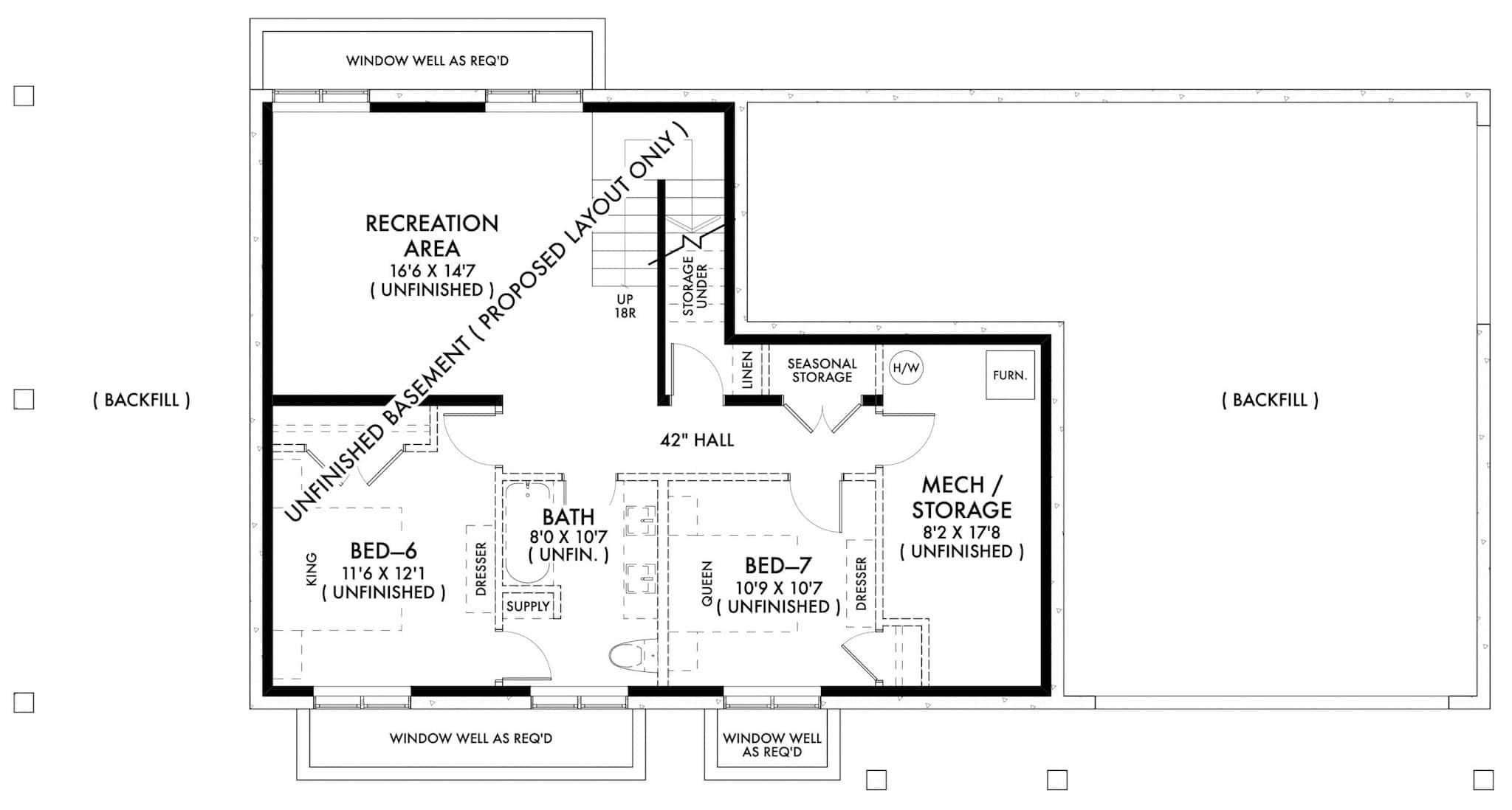 Basement Option Layout