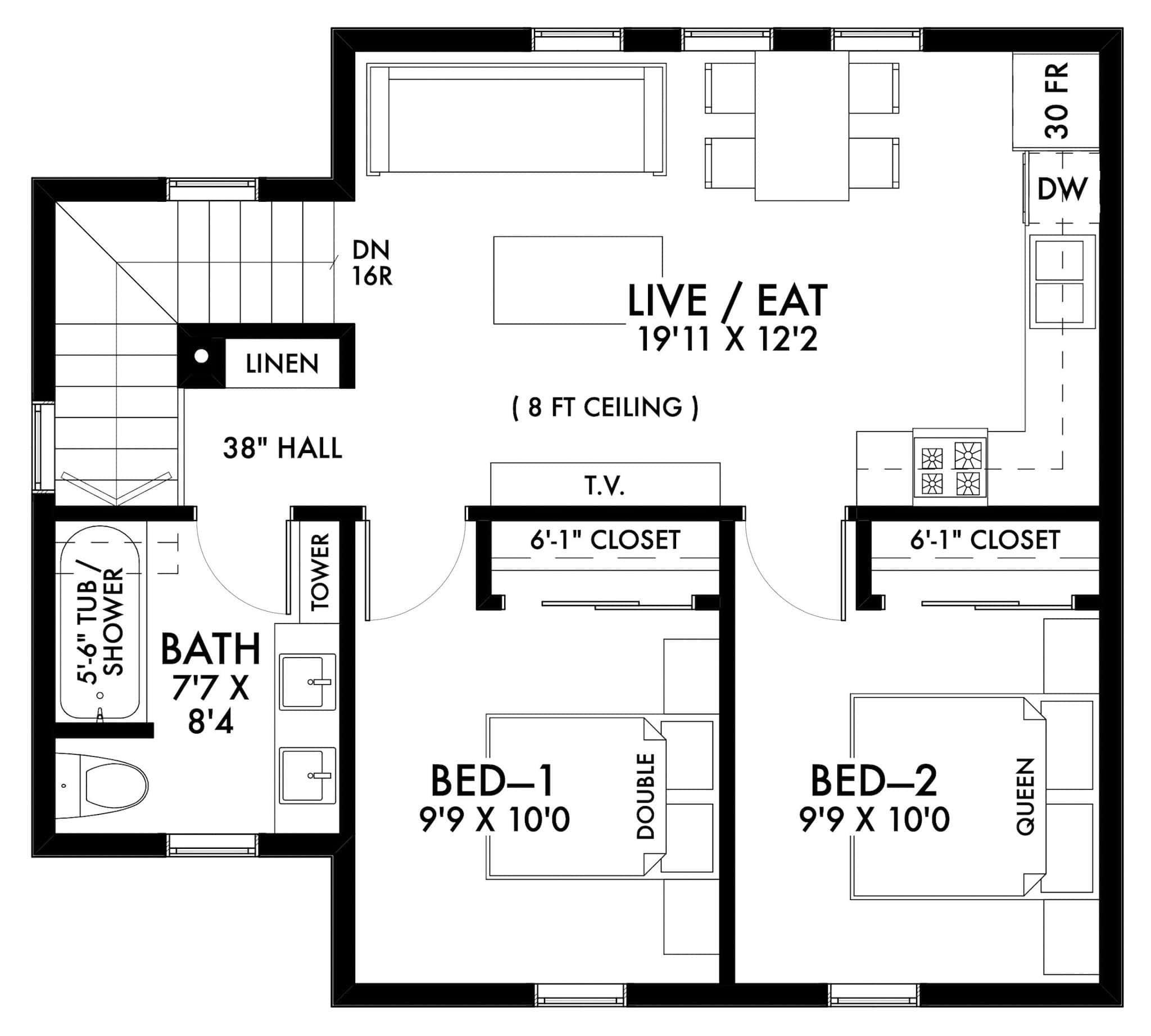 Floor Plan Second Story