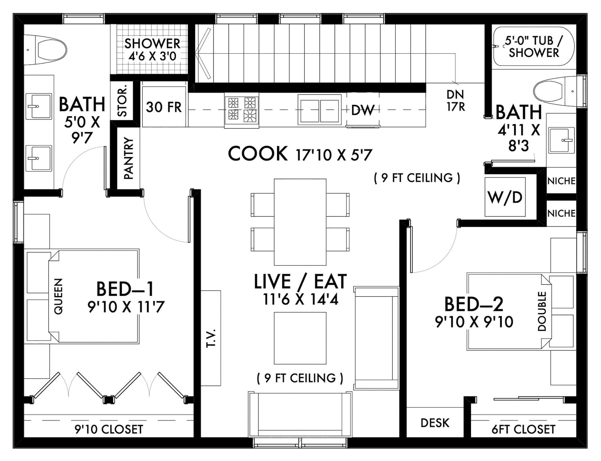 Floor Plan Second Story