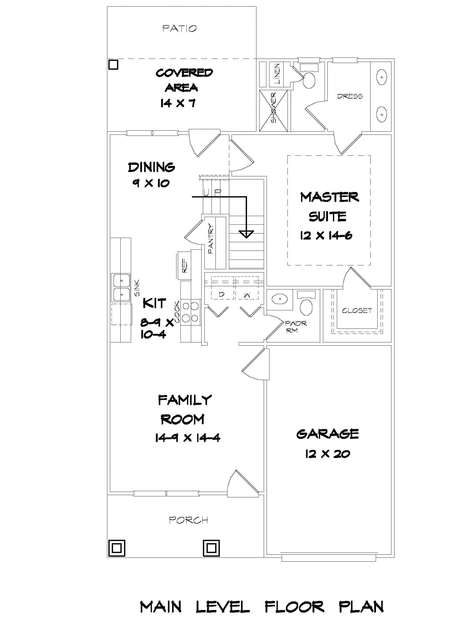 Floor Plan First Story