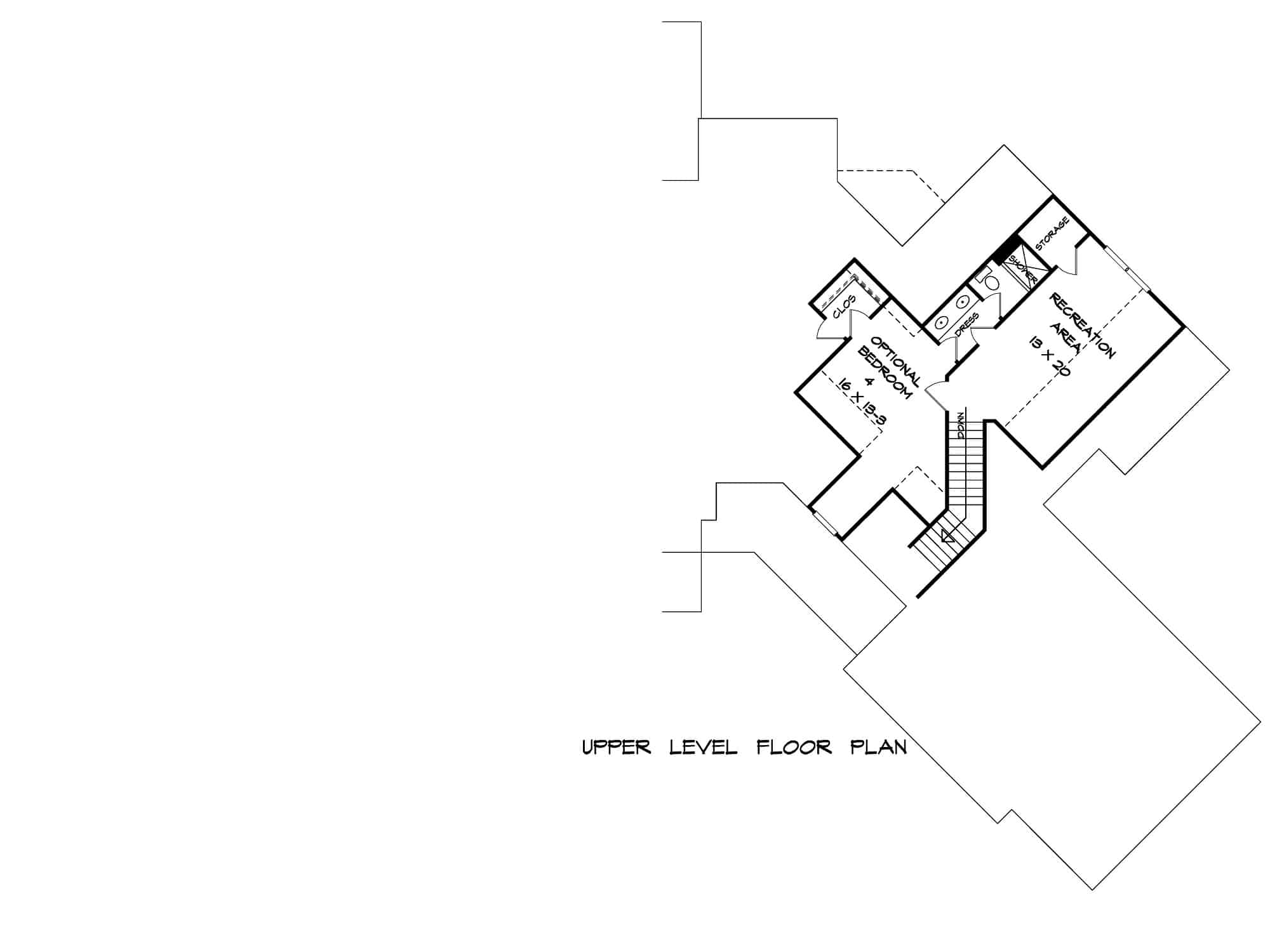 Floor Plan Second Story