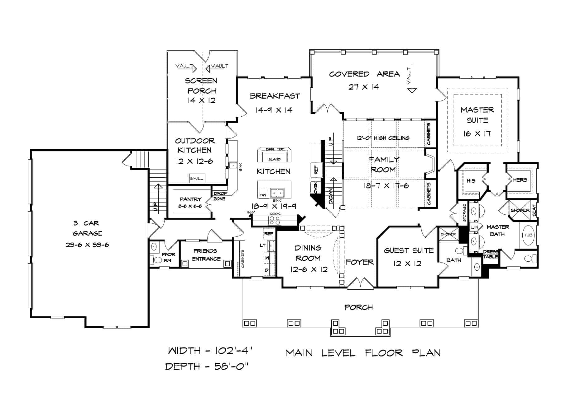 Floor Plan First Story