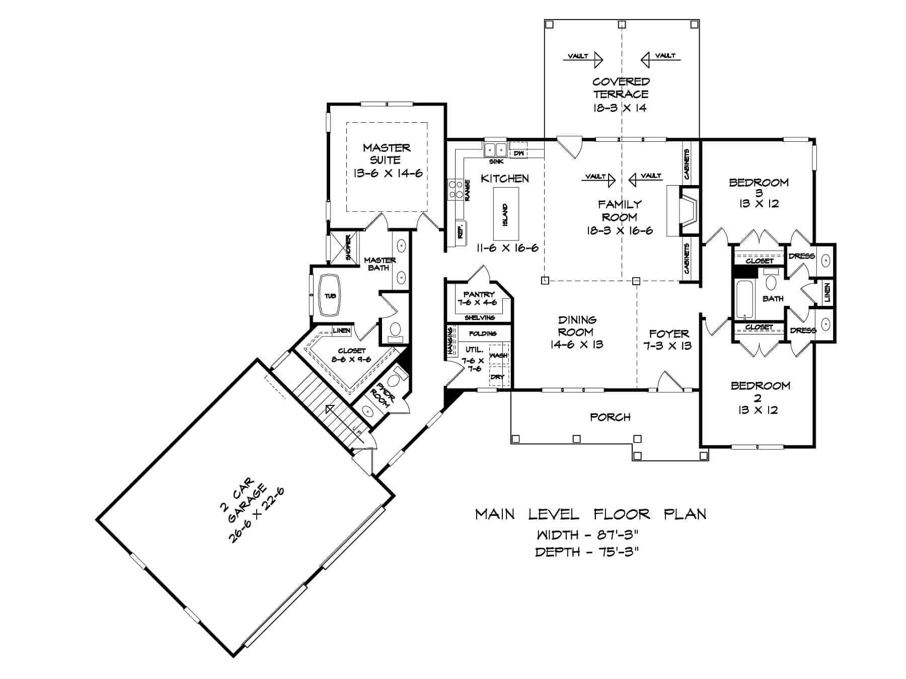 Floor Plan First Story