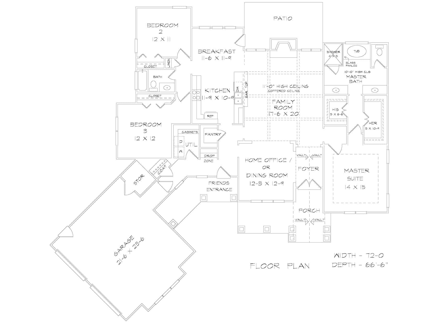 Floor Plan First Story