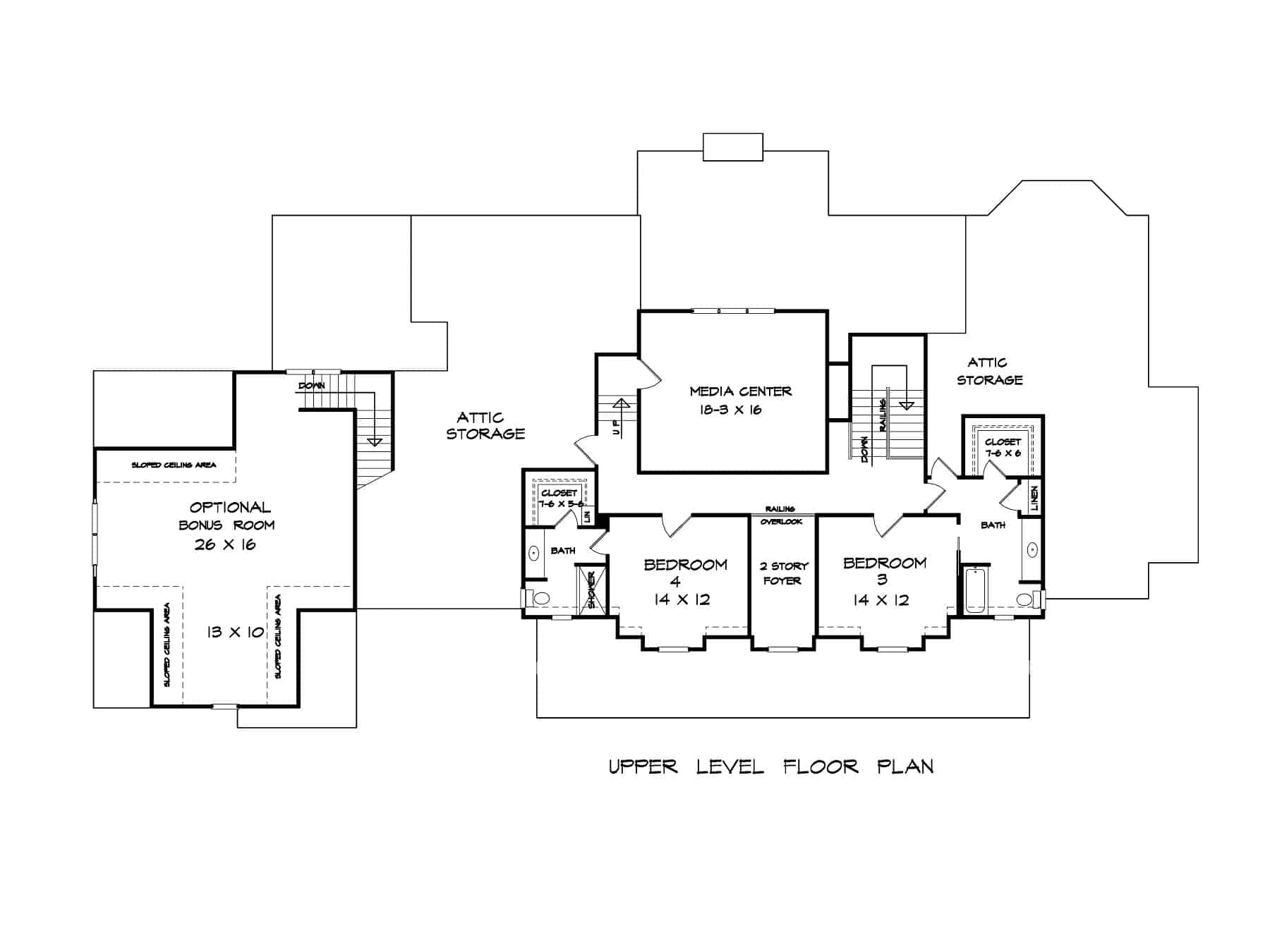 Floor Plan Second Story