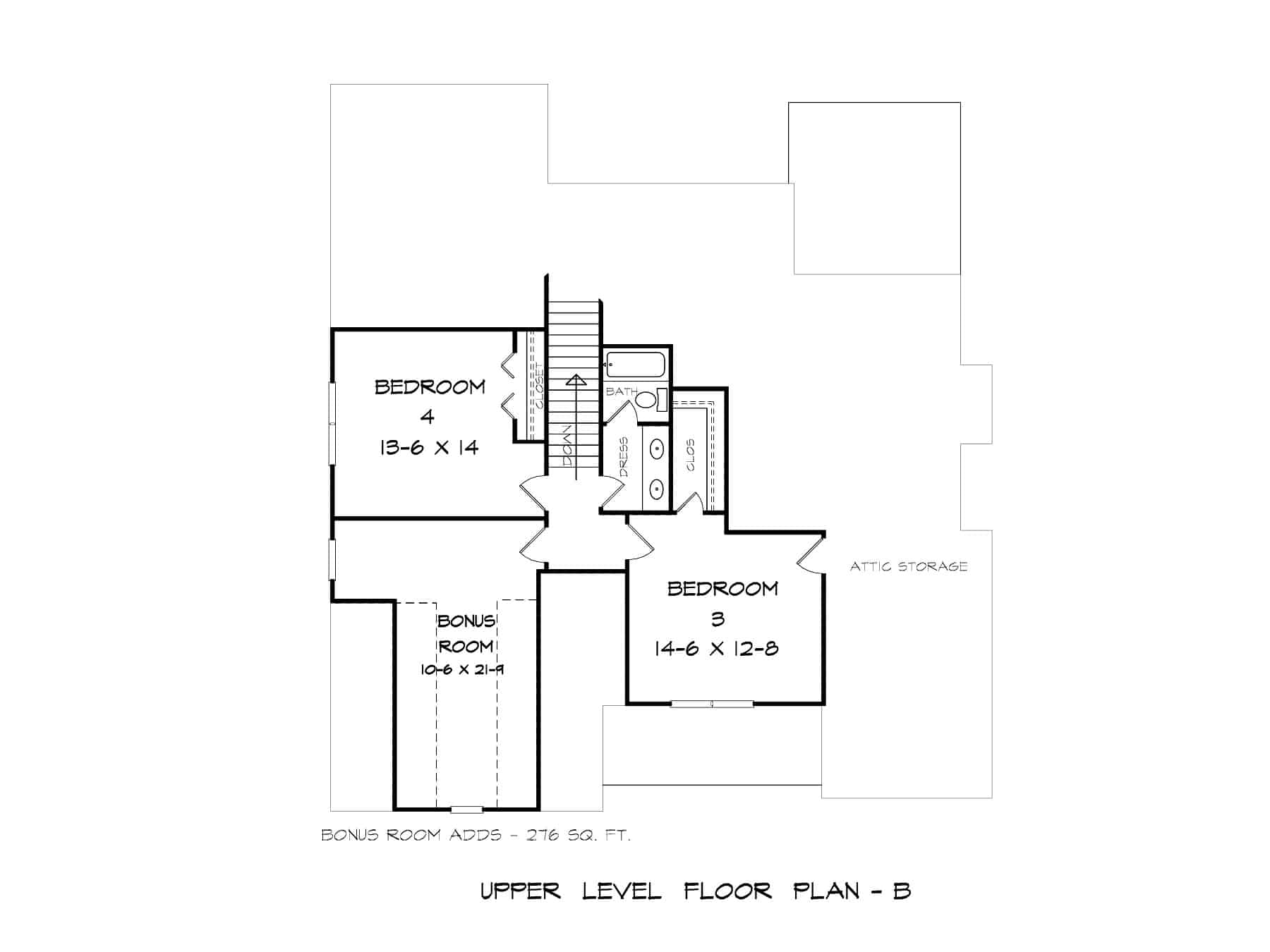 Floor Plan Second Story