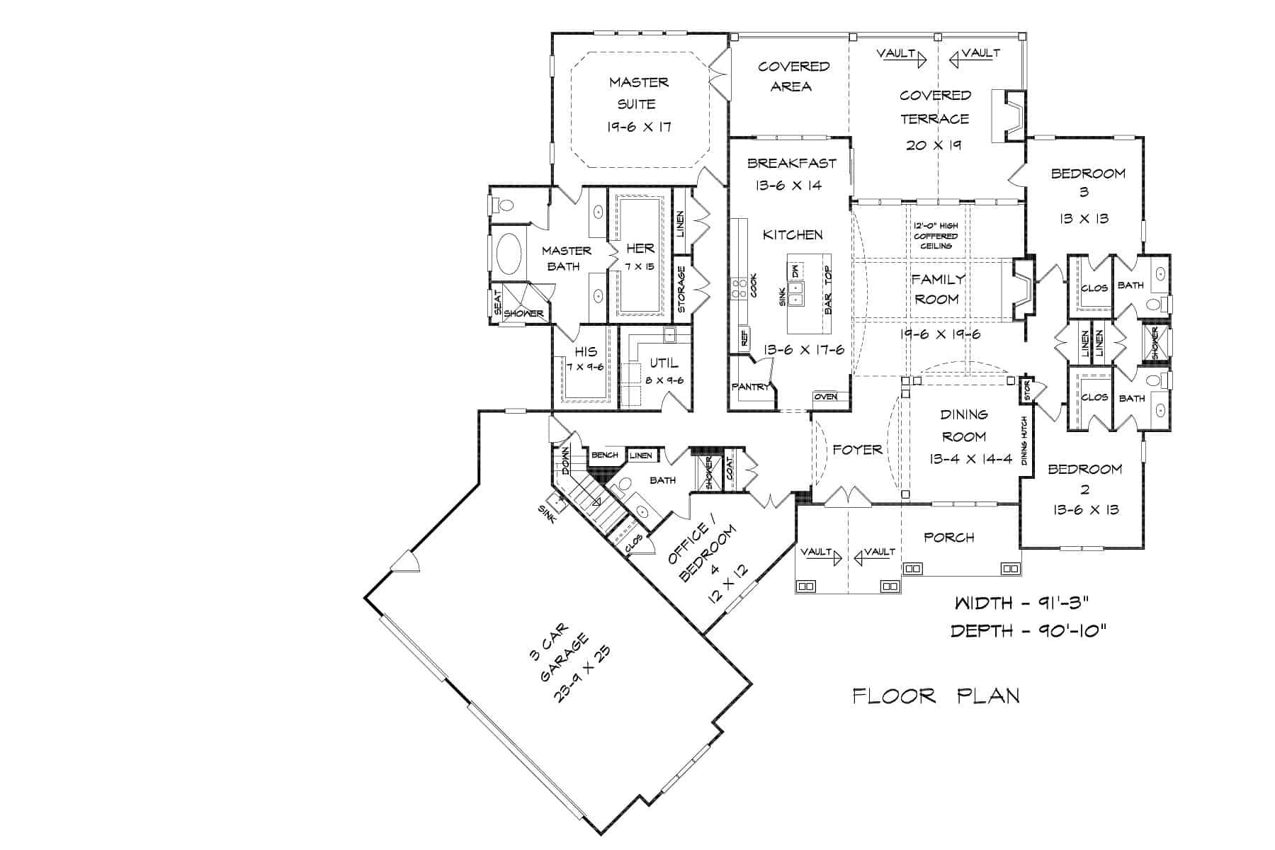 Floor Plan First Story