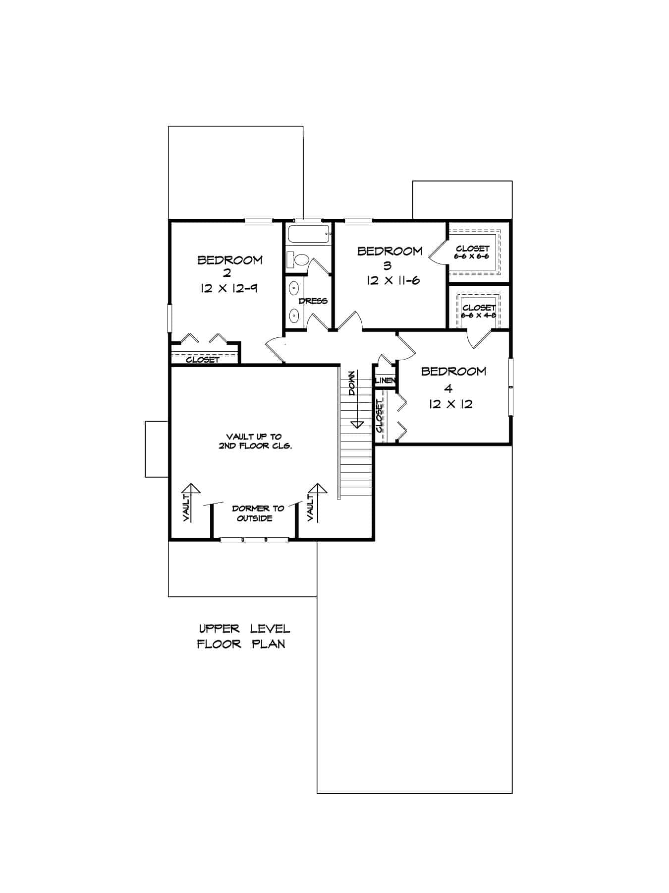 Floor Plan Second Story