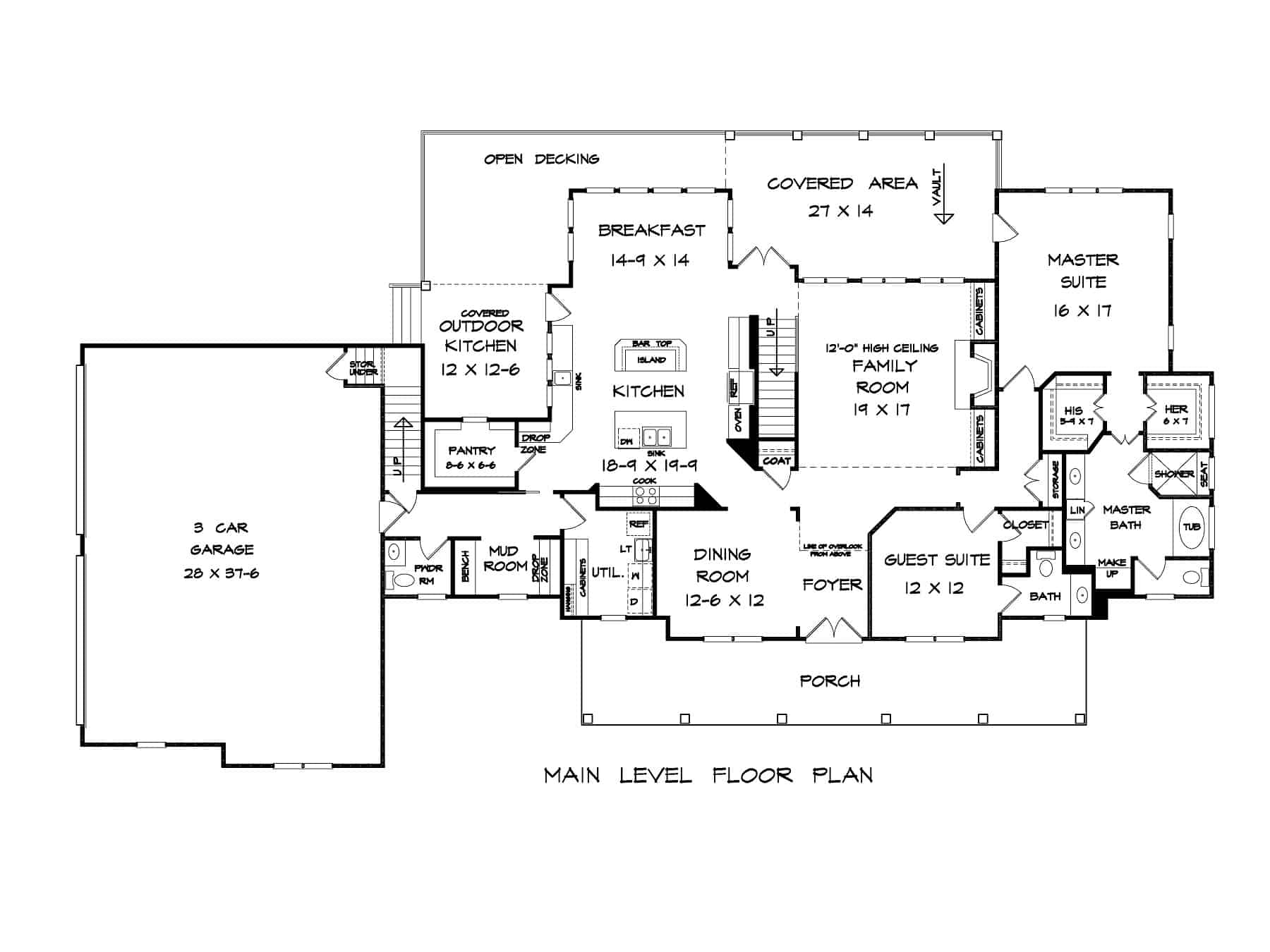 Floor Plan First Story