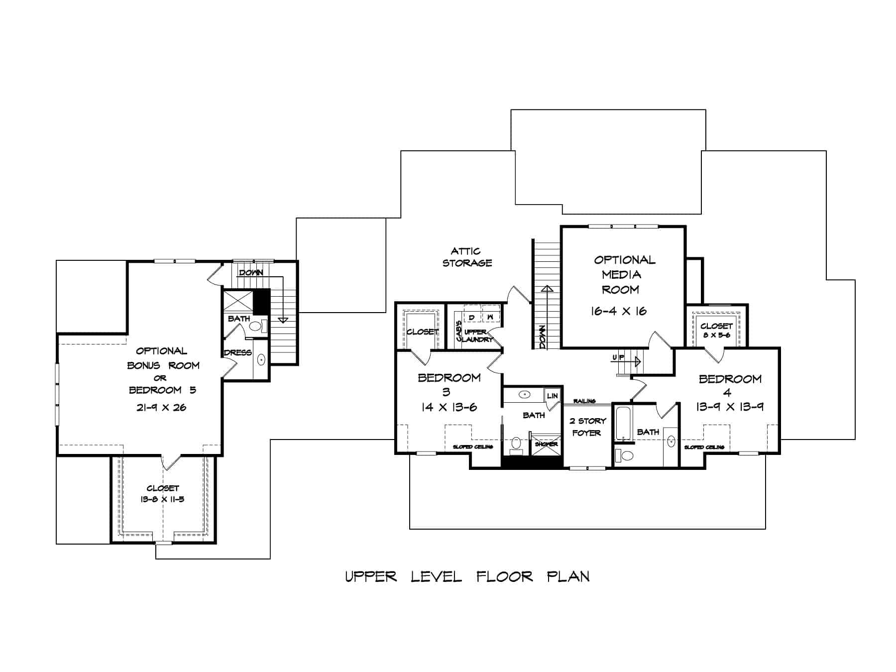 Floor Plan Second Story
