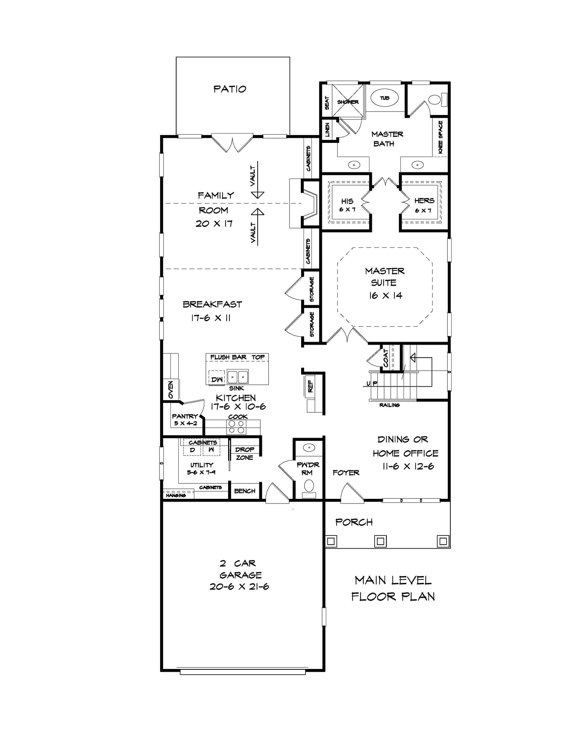 Floor Plan First Story