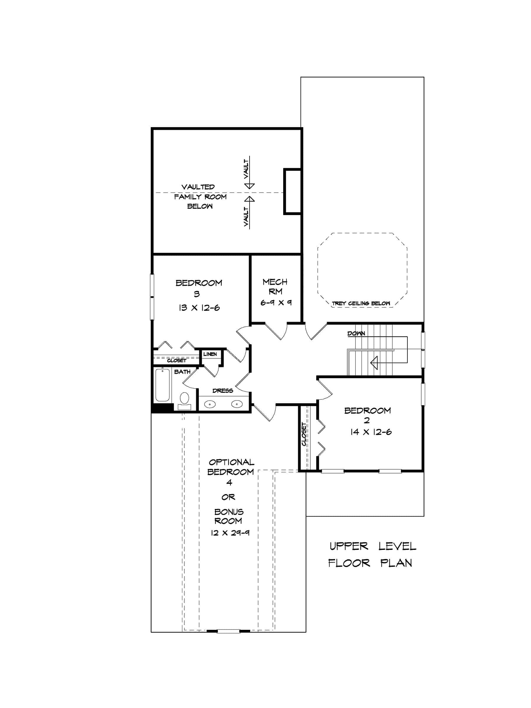 Floor Plan Second Story