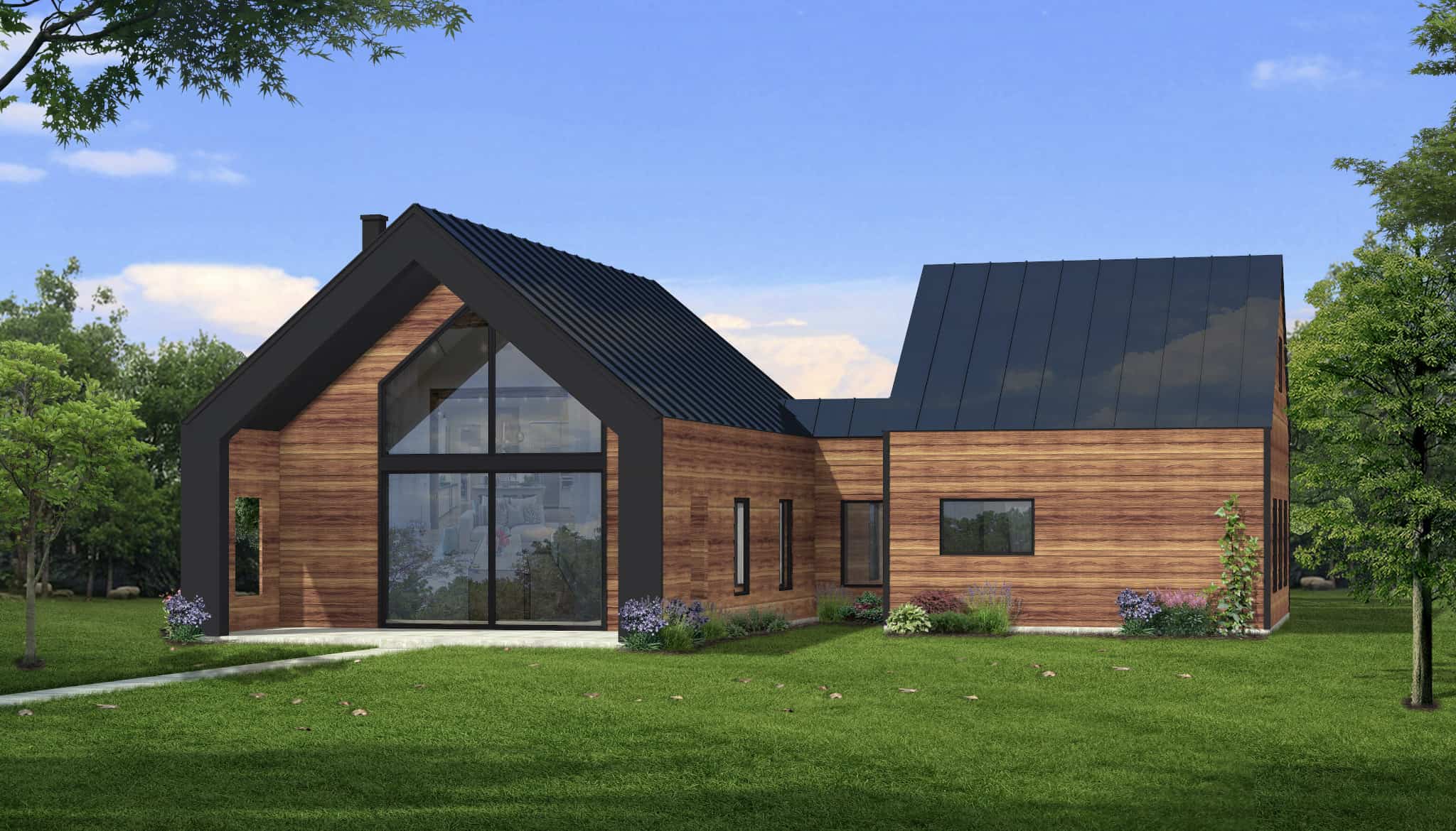 Rustic Floor Plan - 2 Bedrms, 2 Baths - 1192 Sq Ft - #216-1007